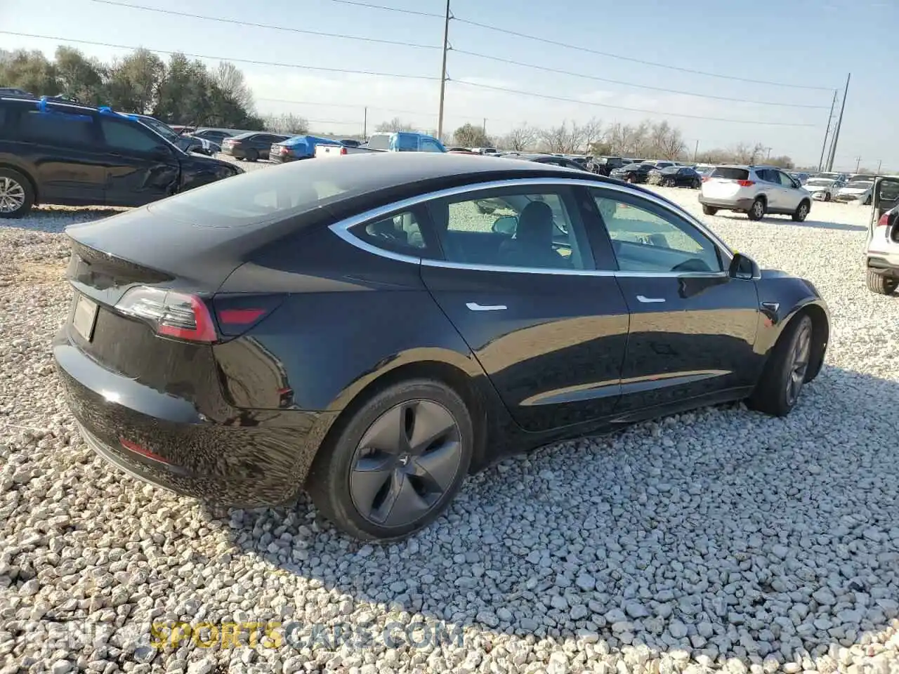 3 Photograph of a damaged car 5YJ3E1EA5KF409881 TESLA MODEL 3 2019