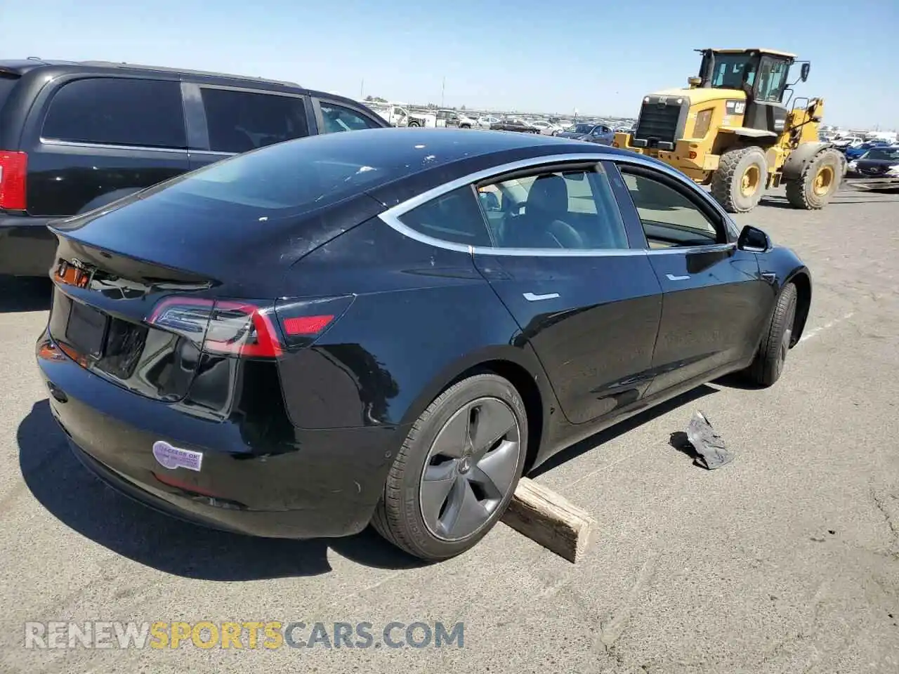 3 Photograph of a damaged car 5YJ3E1EA5KF416037 TESLA MODEL 3 2019