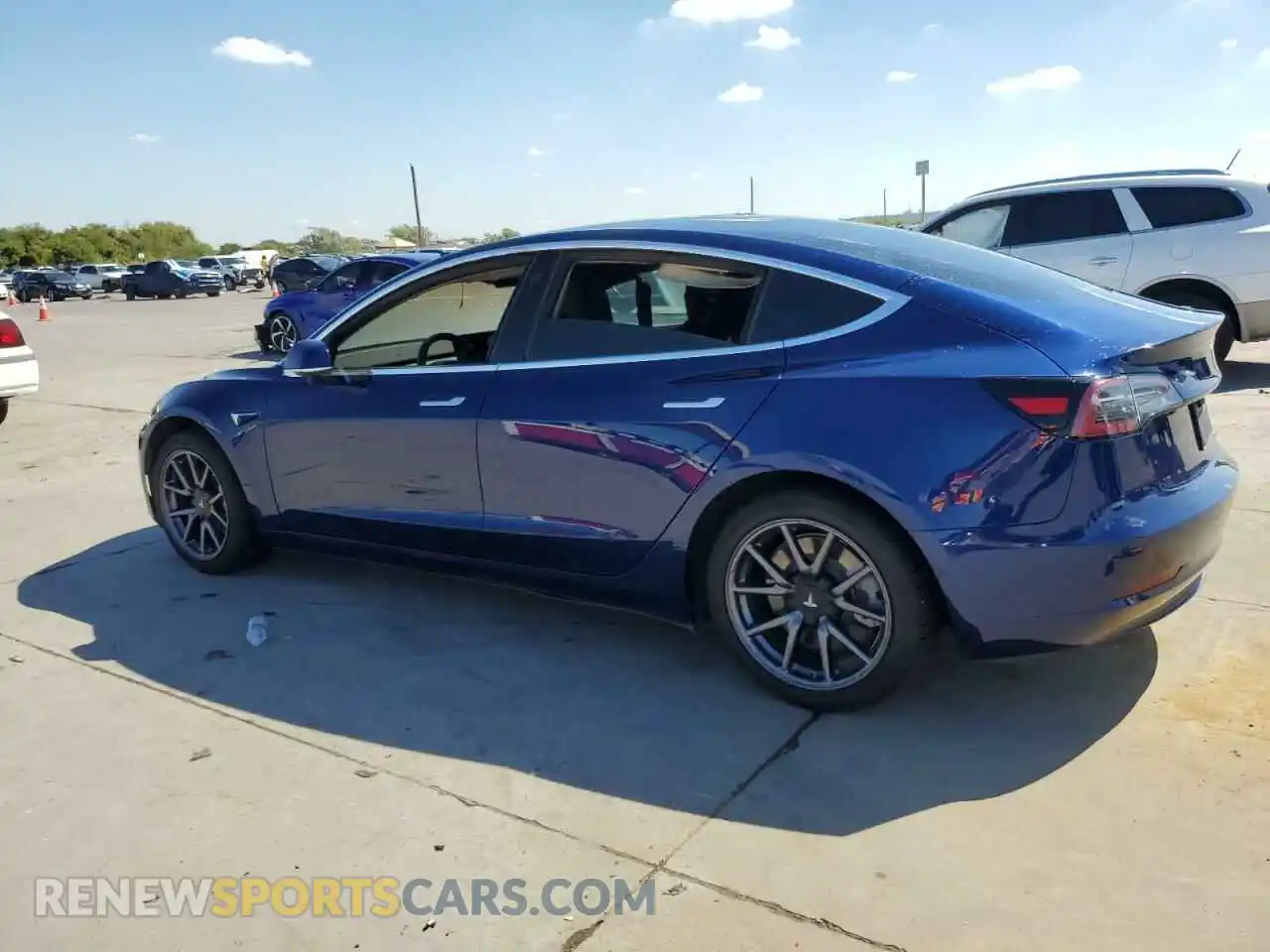 2 Photograph of a damaged car 5YJ3E1EA6KF309353 TESLA MODEL 3 2019