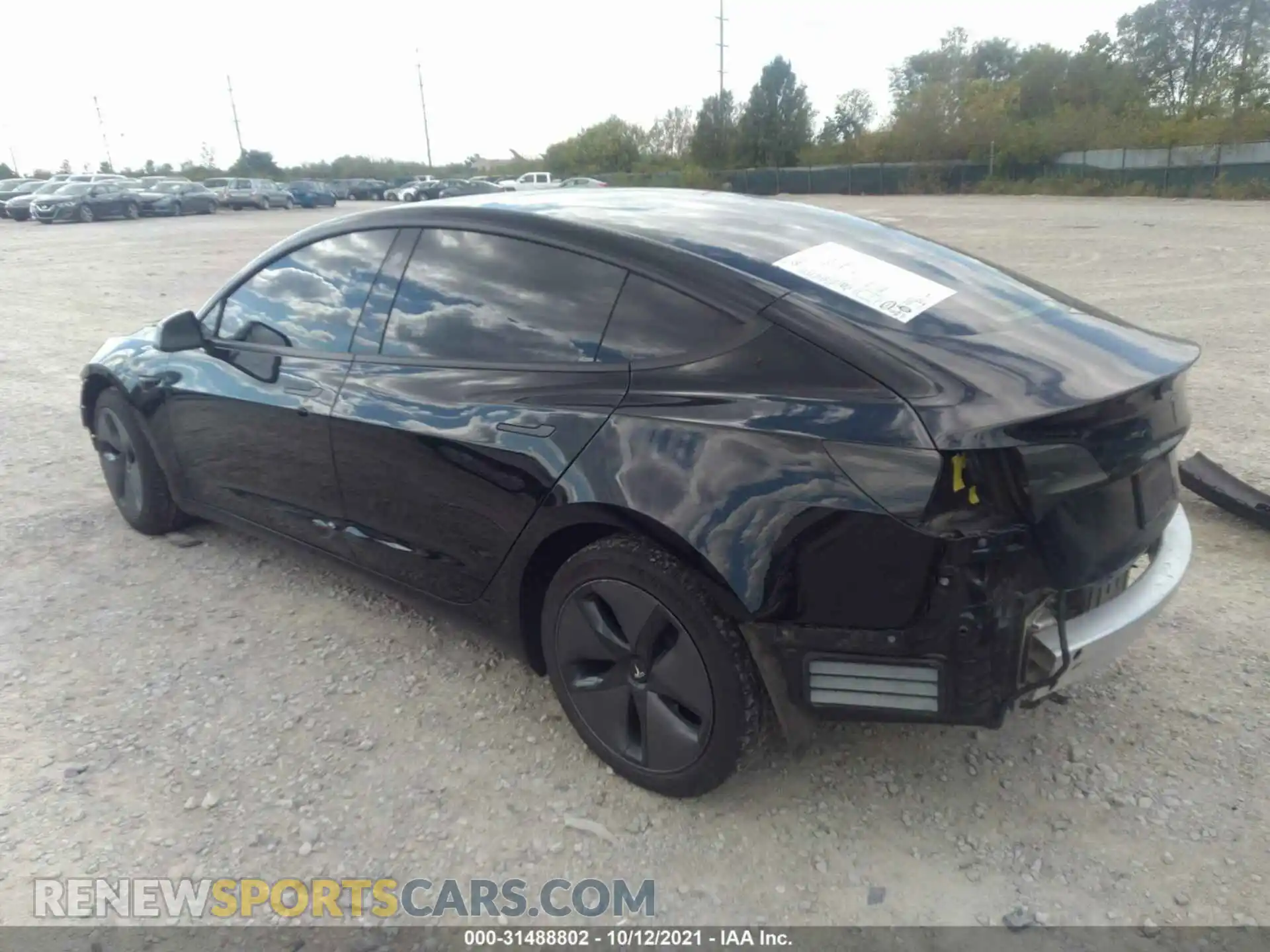 3 Photograph of a damaged car 5YJ3E1EA6KF398891 TESLA MODEL 3 2019