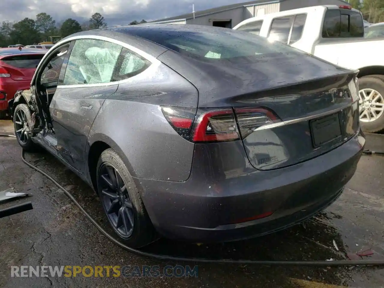 3 Photograph of a damaged car 5YJ3E1EA6KF400137 TESLA MODEL 3 2019