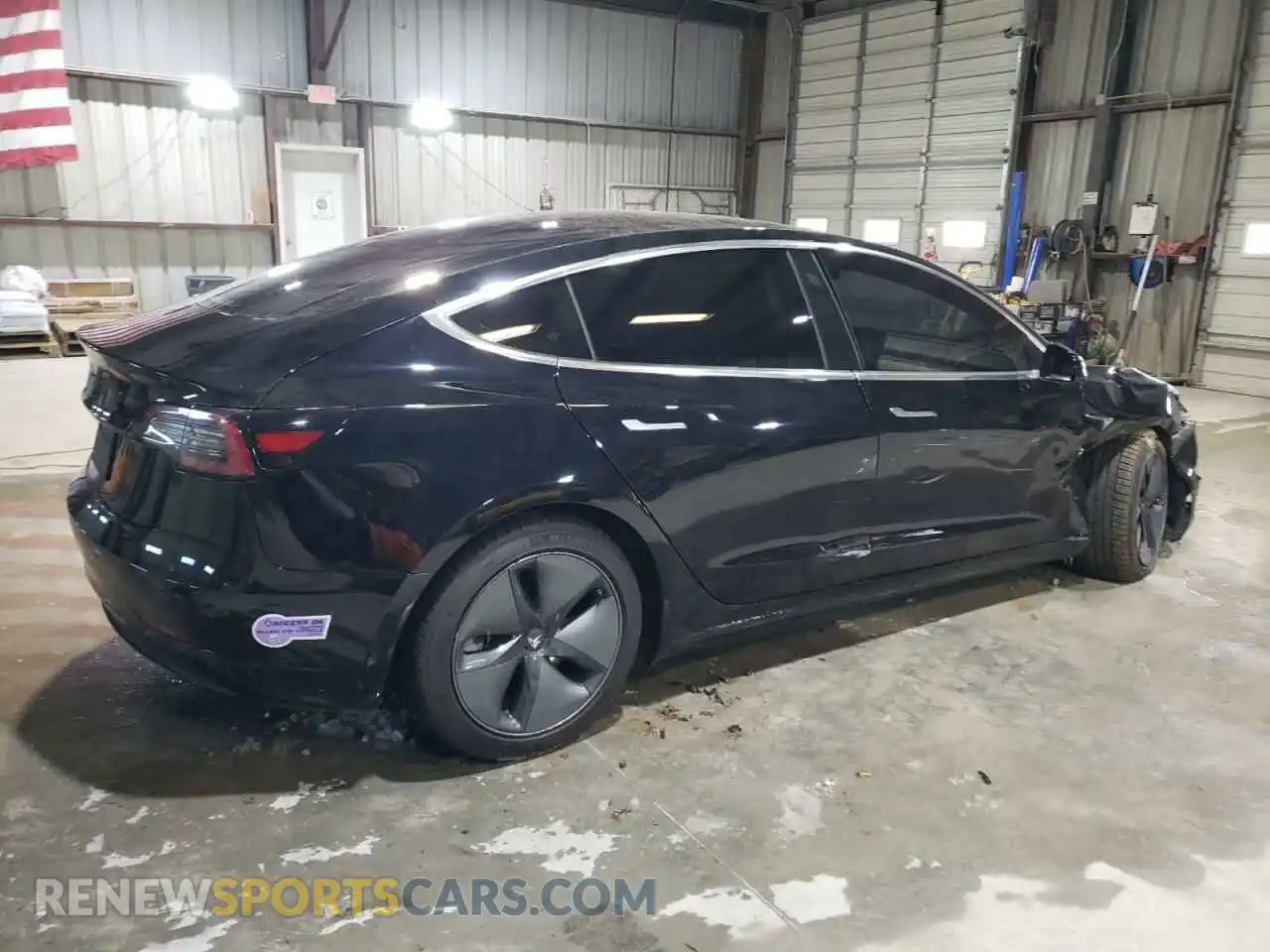 3 Photograph of a damaged car 5YJ3E1EA6KF424549 TESLA MODEL 3 2019