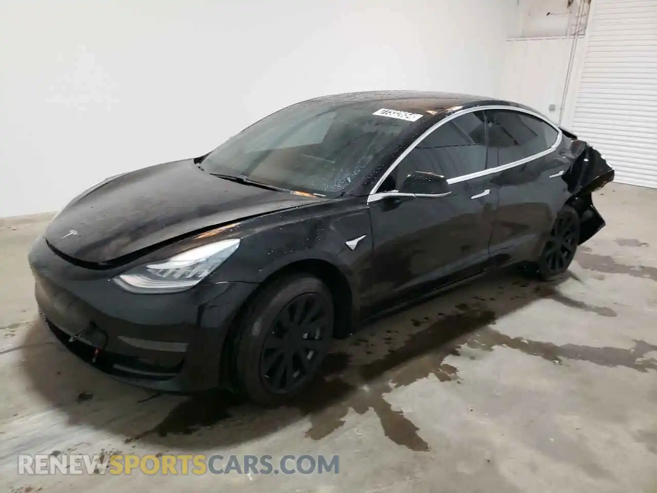 1 Photograph of a damaged car 5YJ3E1EA6KF482452 TESLA MODEL 3 2019