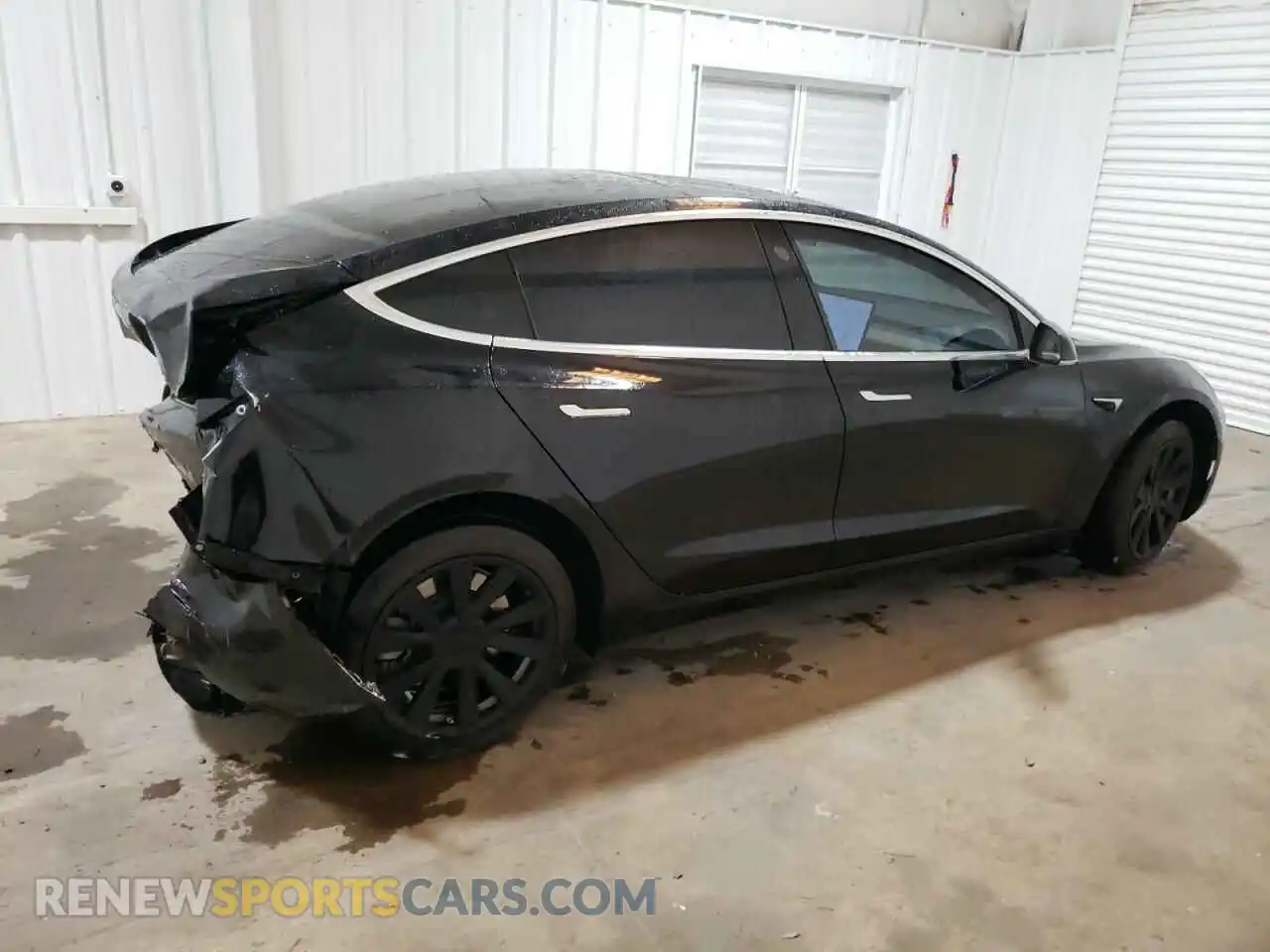 3 Photograph of a damaged car 5YJ3E1EA6KF482452 TESLA MODEL 3 2019