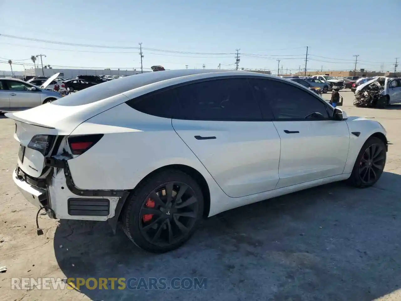 3 Photograph of a damaged car 5YJ3E1EA6KF509987 TESLA MODEL 3 2019