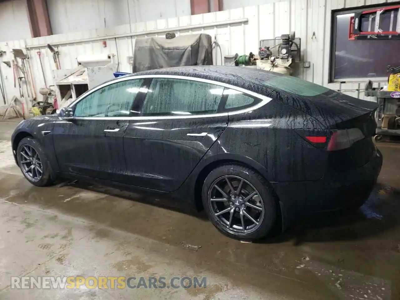 2 Photograph of a damaged car 5YJ3E1EA7KF190065 TESLA MODEL 3 2019