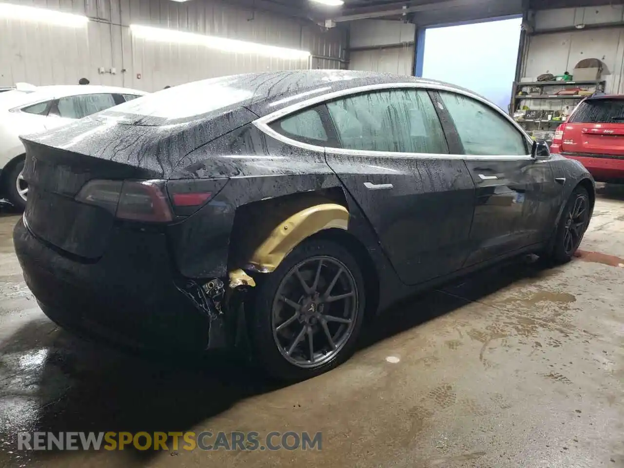 3 Photograph of a damaged car 5YJ3E1EA7KF190065 TESLA MODEL 3 2019