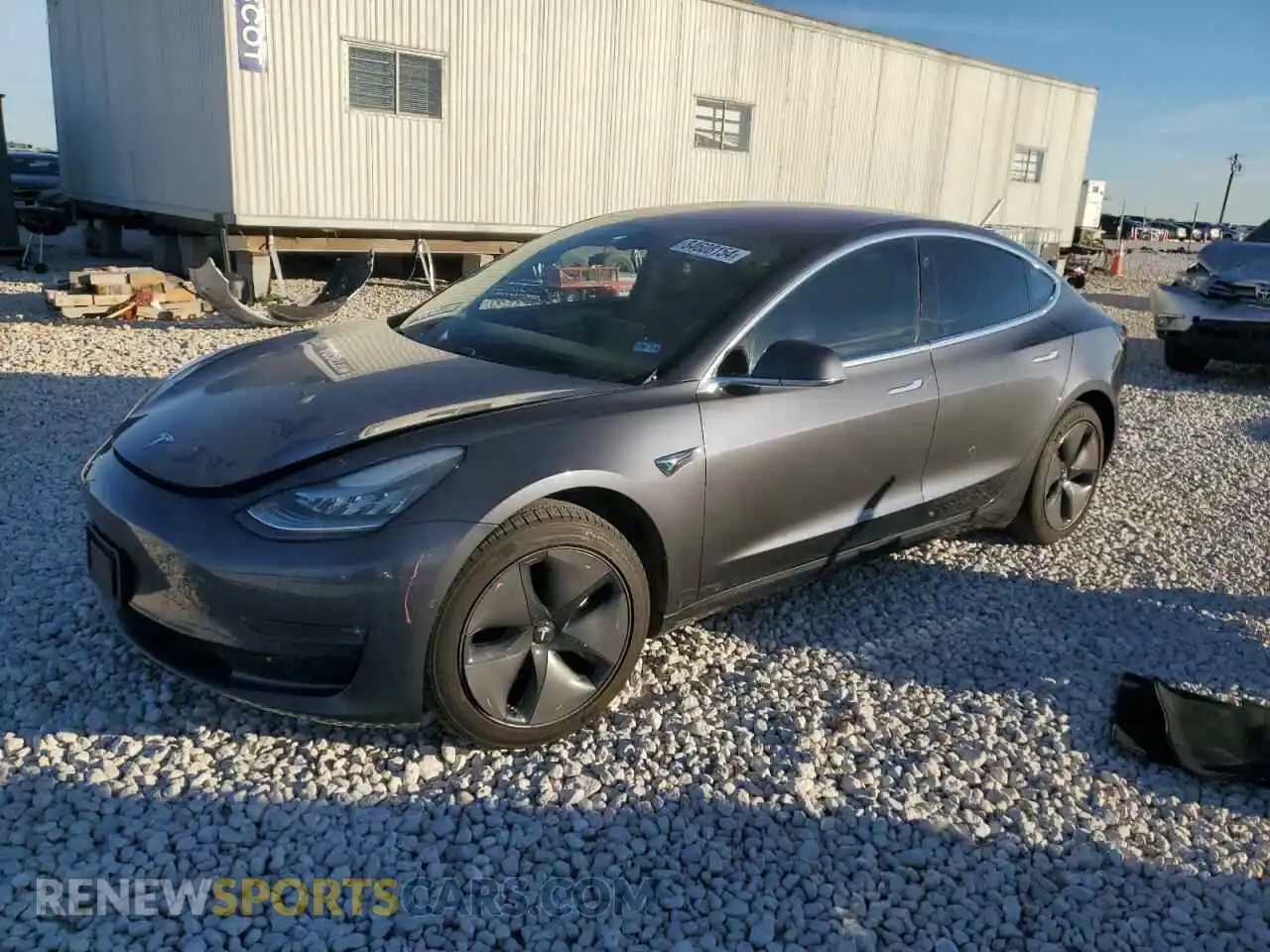 1 Photograph of a damaged car 5YJ3E1EA7KF190289 TESLA MODEL 3 2019