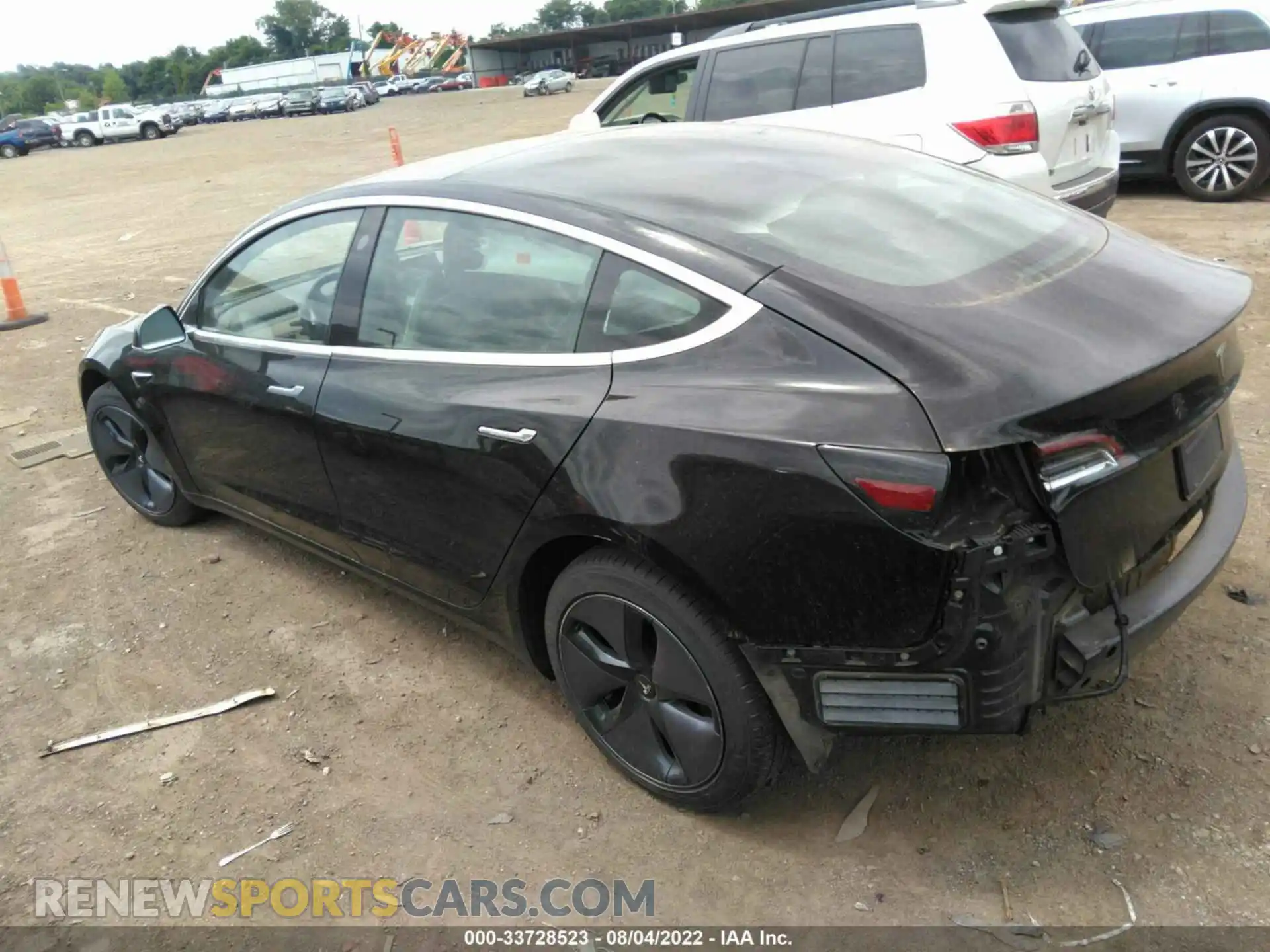 3 Photograph of a damaged car 5YJ3E1EA7KF296984 TESLA MODEL 3 2019