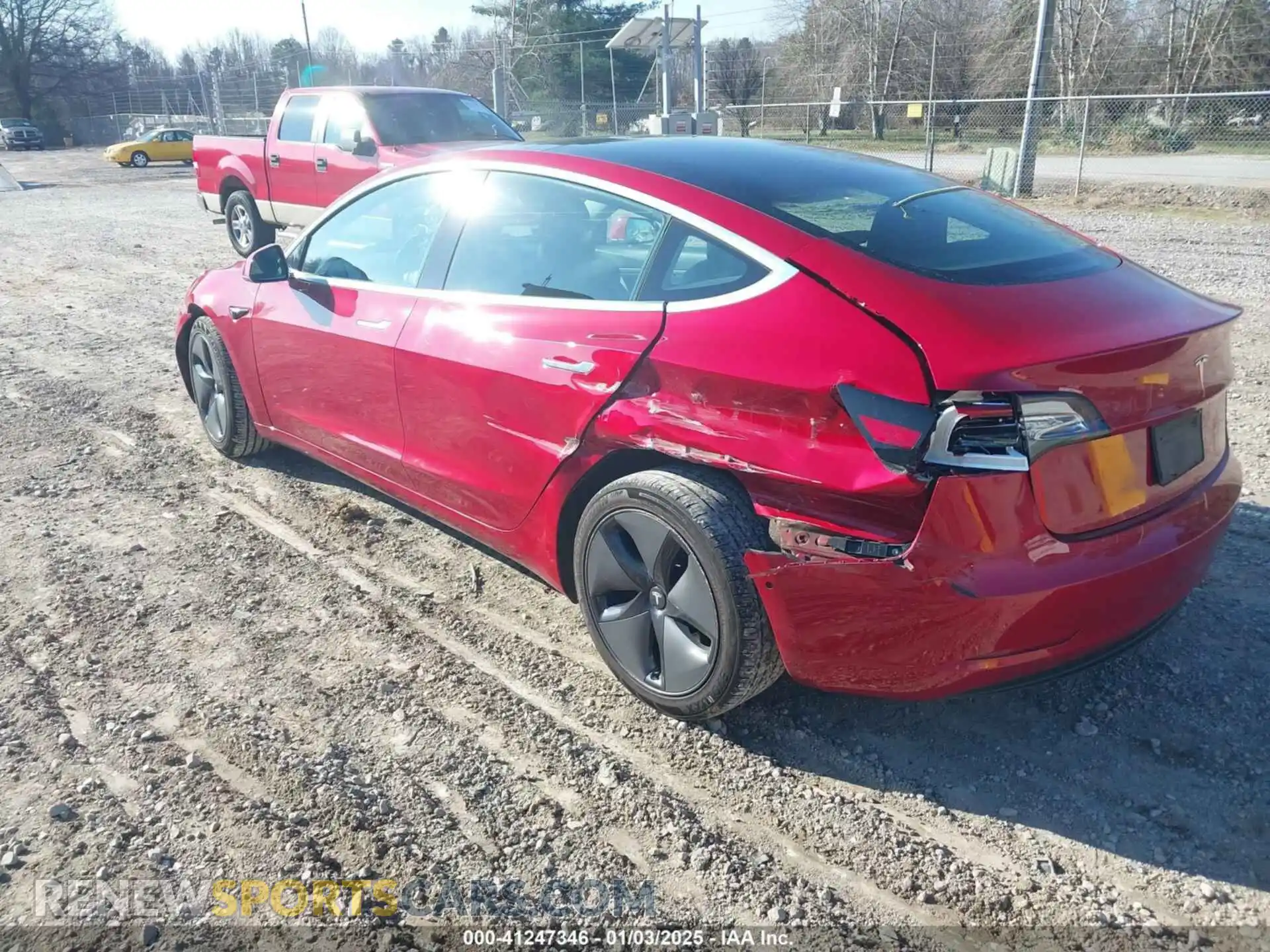 3 Photograph of a damaged car 5YJ3E1EA7KF307174 TESLA MODEL 3 2019