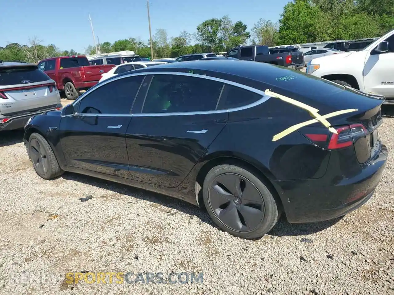 2 Фотография поврежденного автомобиля 5YJ3E1EA7KF484369 TESLA MODEL 3 2019
