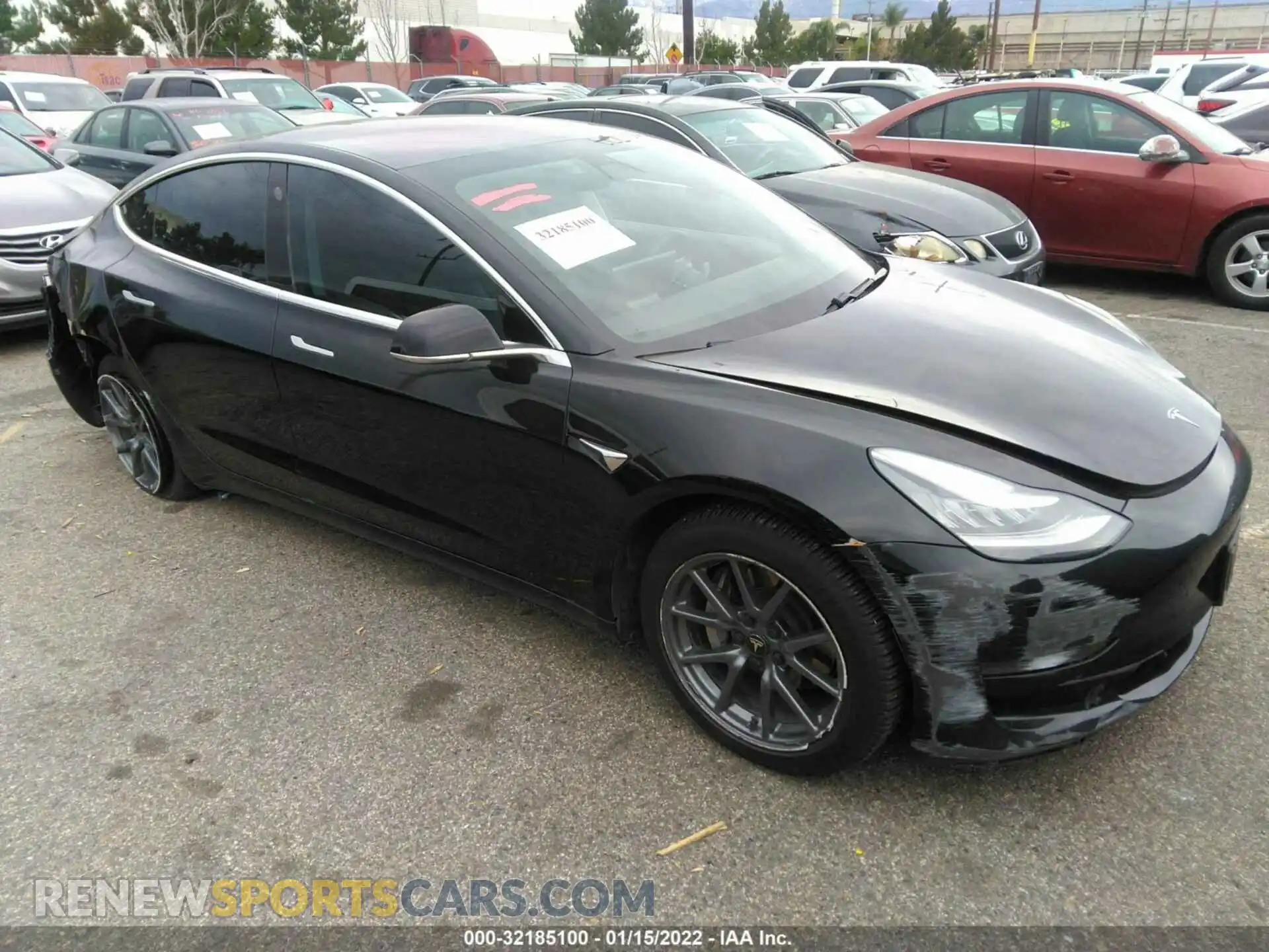 1 fotografías del automóvil dañado 5YJ3E1EA8KF190091 TESLA MODEL 3 2019