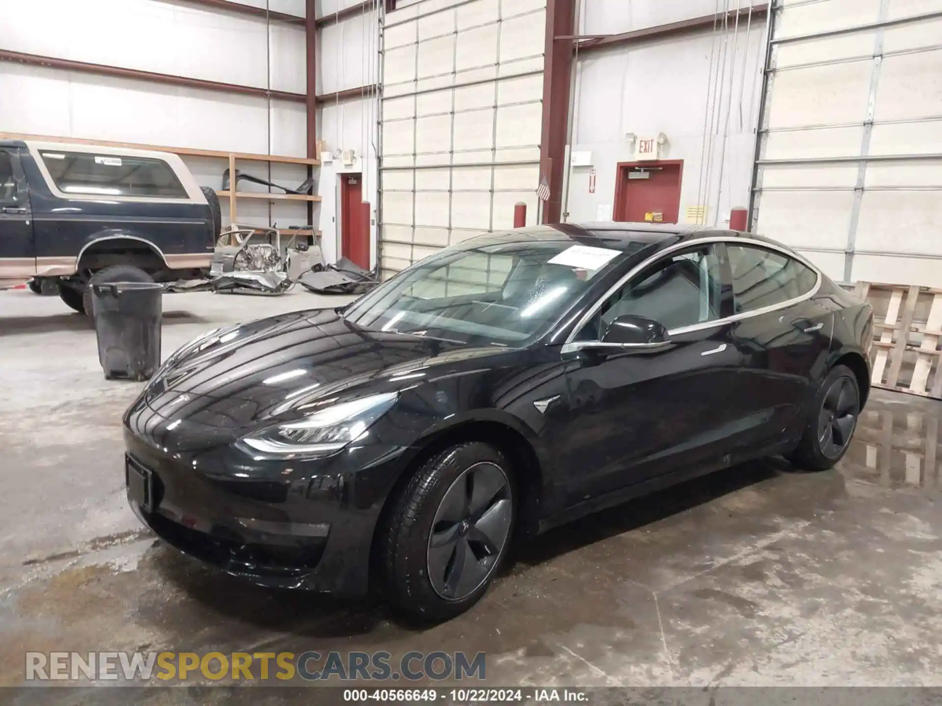 2 Фотография поврежденного автомобиля 5YJ3E1EA8KF296895 TESLA MODEL 3 2019