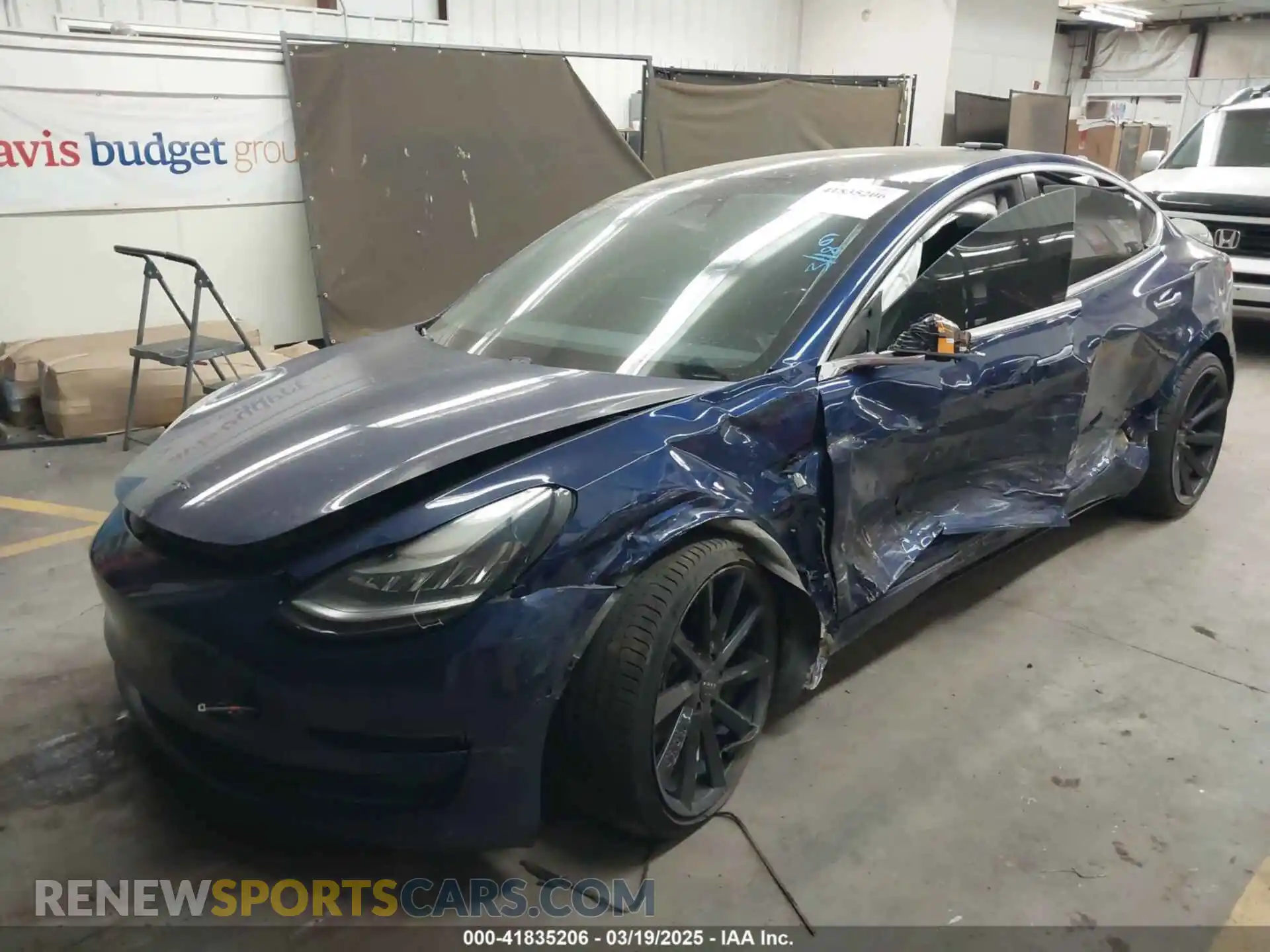 2 Фотография поврежденного автомобиля 5YJ3E1EA8KF311623 TESLA MODEL 3 2019