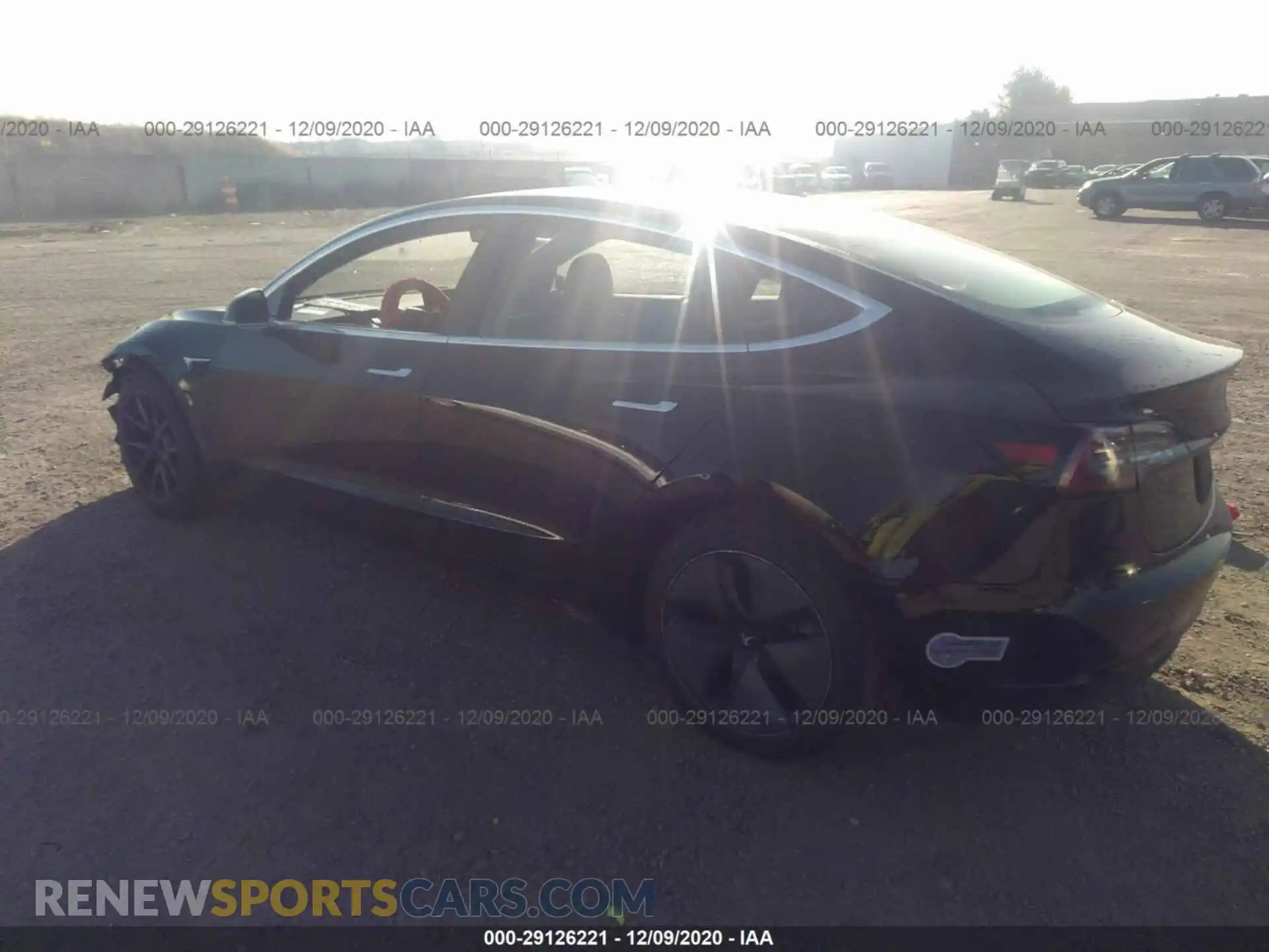 3 Photograph of a damaged car 5YJ3E1EA8KF313193 TESLA MODEL 3 2019