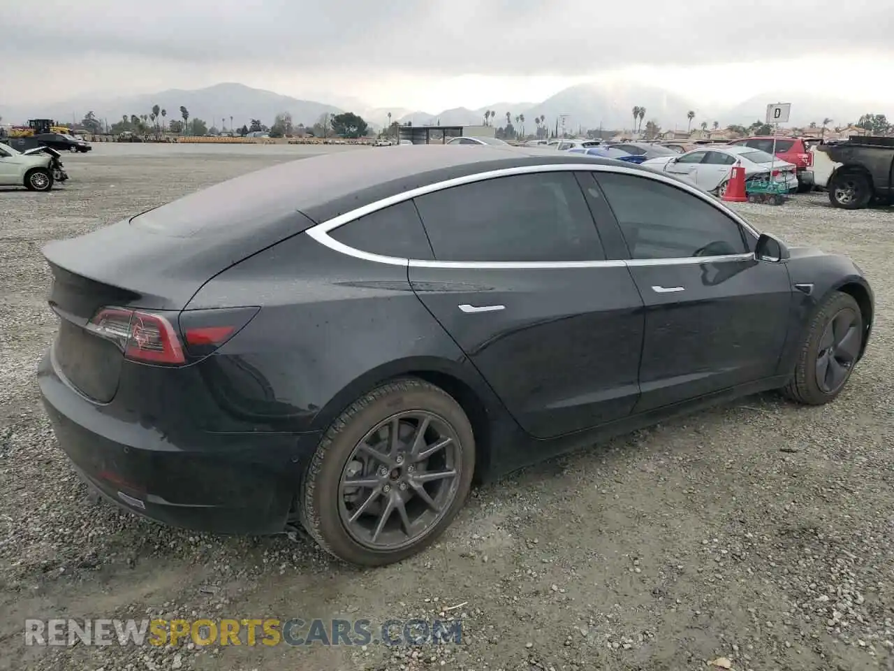 3 Photograph of a damaged car 5YJ3E1EA8KF326669 TESLA MODEL 3 2019