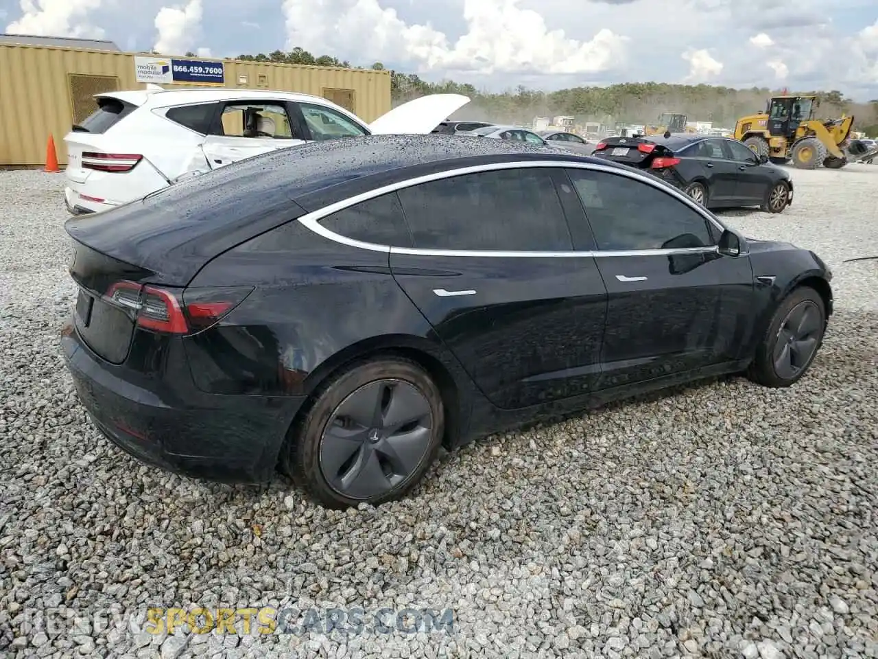 3 Photograph of a damaged car 5YJ3E1EA8KF410586 TESLA MODEL 3 2019
