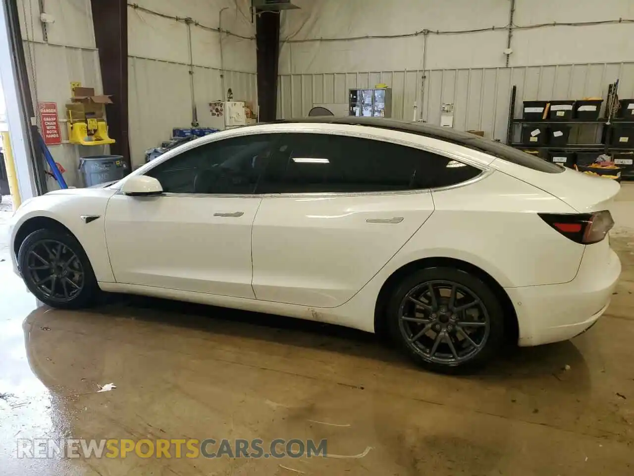 2 Photograph of a damaged car 5YJ3E1EA8KF416002 TESLA MODEL 3 2019