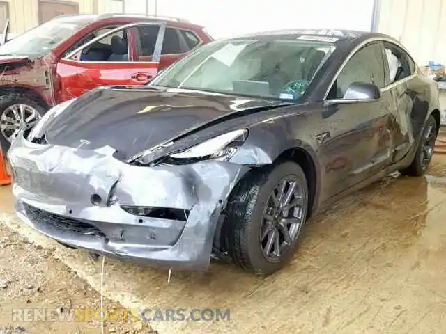 2 Photograph of a damaged car 5YJ3E1EA9KF307533 TESLA MODEL 3 2019