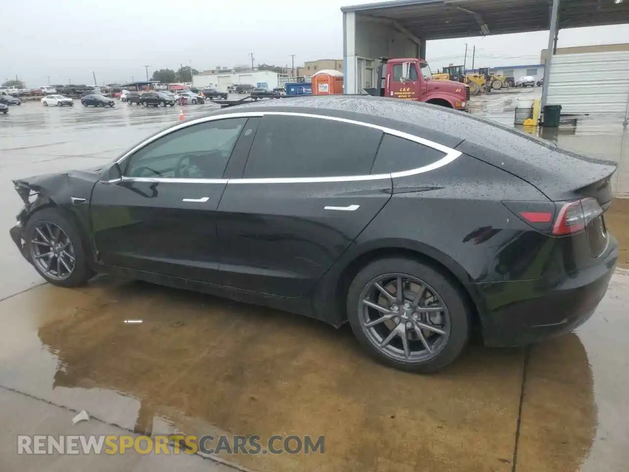 2 Photograph of a damaged car 5YJ3E1EA9KF361690 TESLA MODEL 3 2019