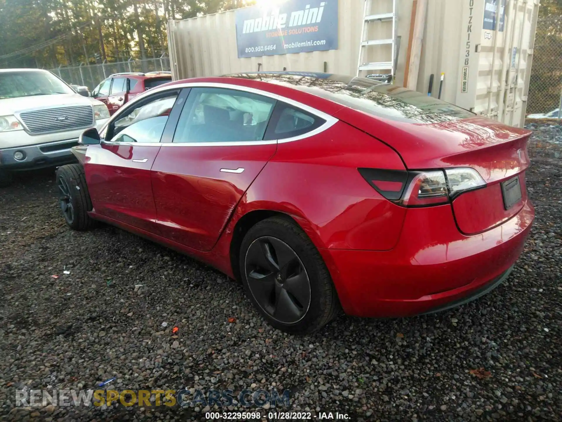 3 Photograph of a damaged car 5YJ3E1EA9KF396522 TESLA MODEL 3 2019