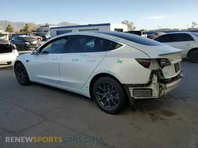 2 Photograph of a damaged car 5YJ3E1EA9KF397265 TESLA MODEL 3 2019