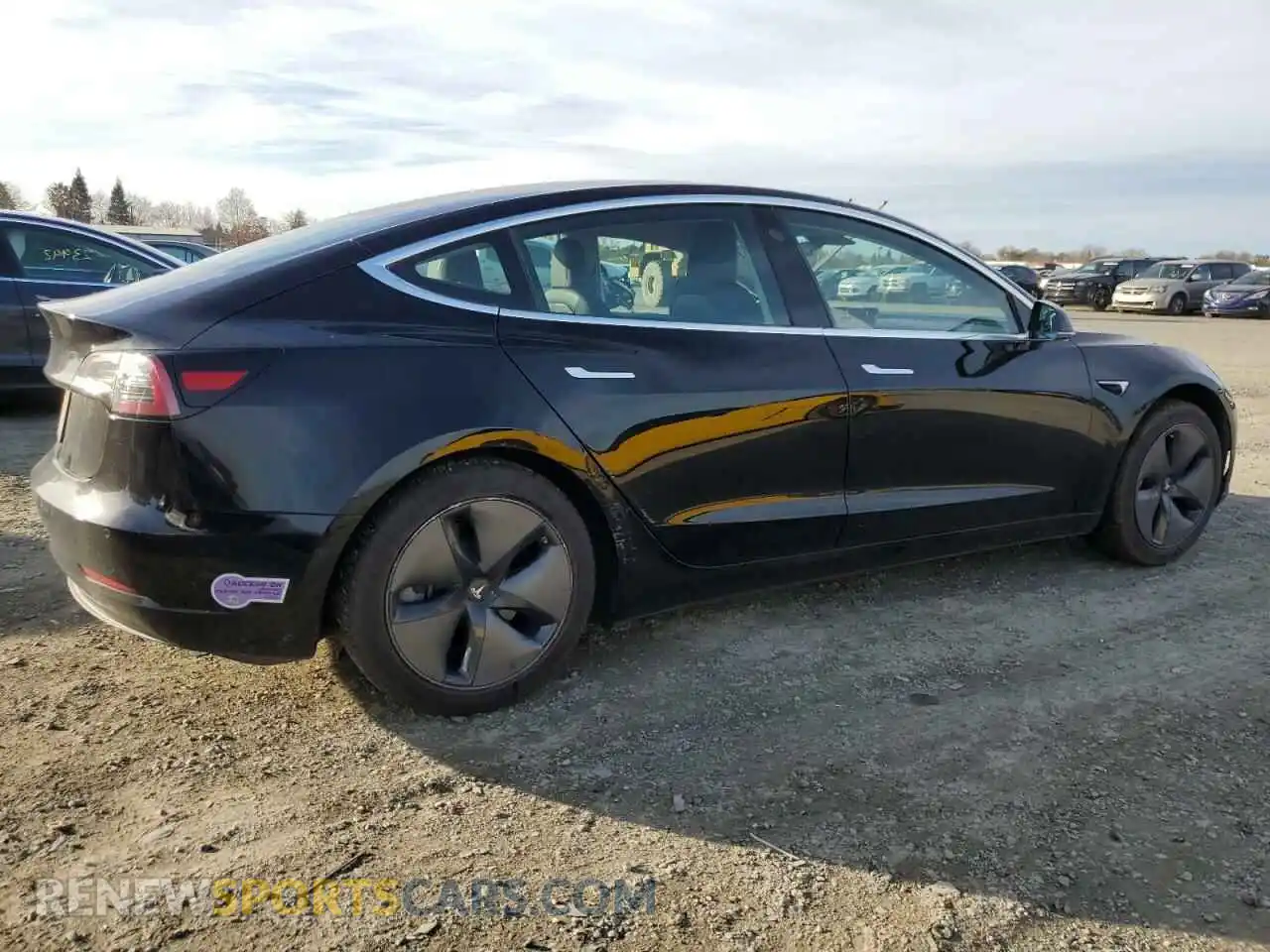 3 Photograph of a damaged car 5YJ3E1EA9KF410158 TESLA MODEL 3 2019