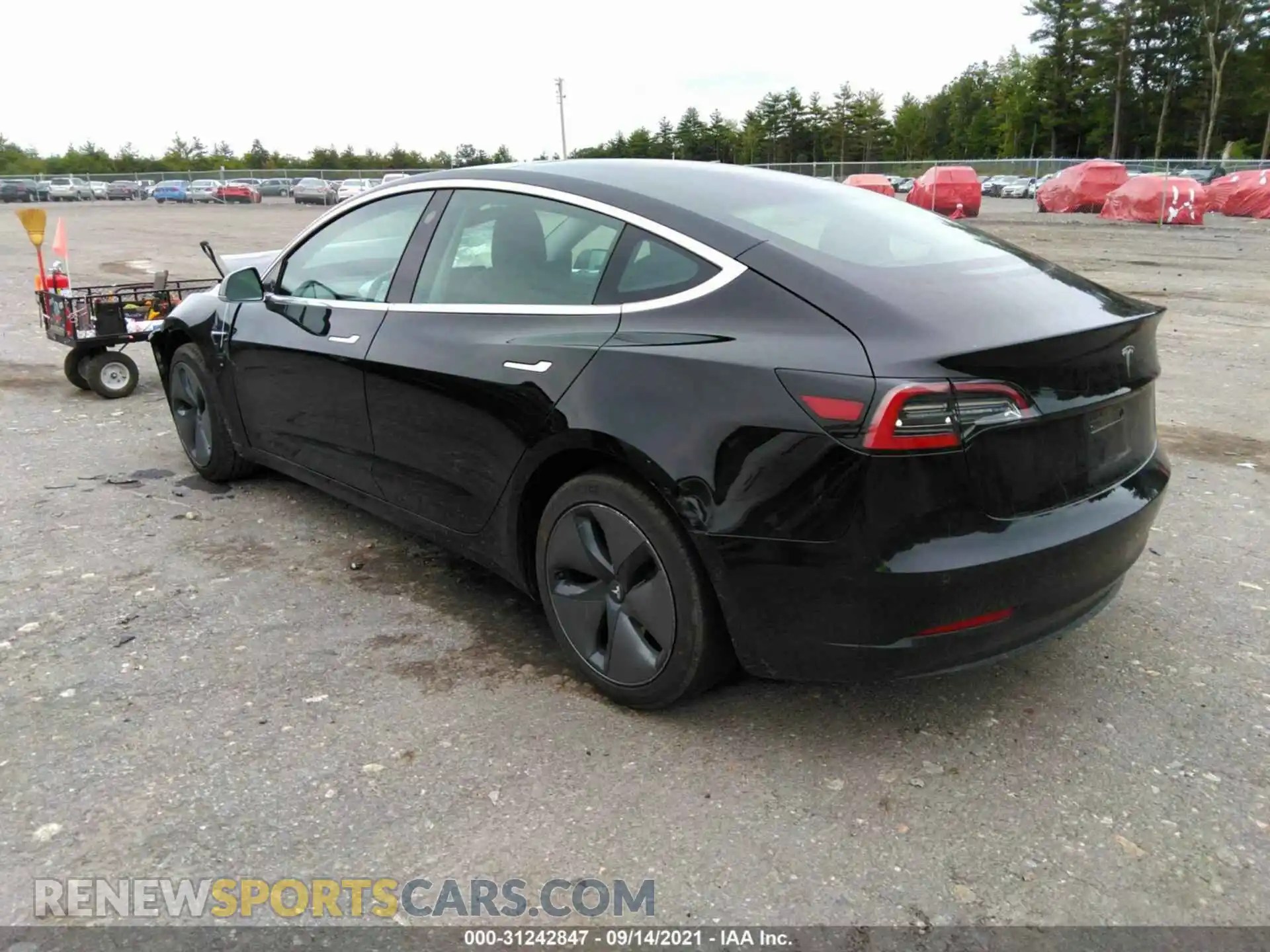3 Photograph of a damaged car 5YJ3E1EA9KF410810 TESLA MODEL 3 2019