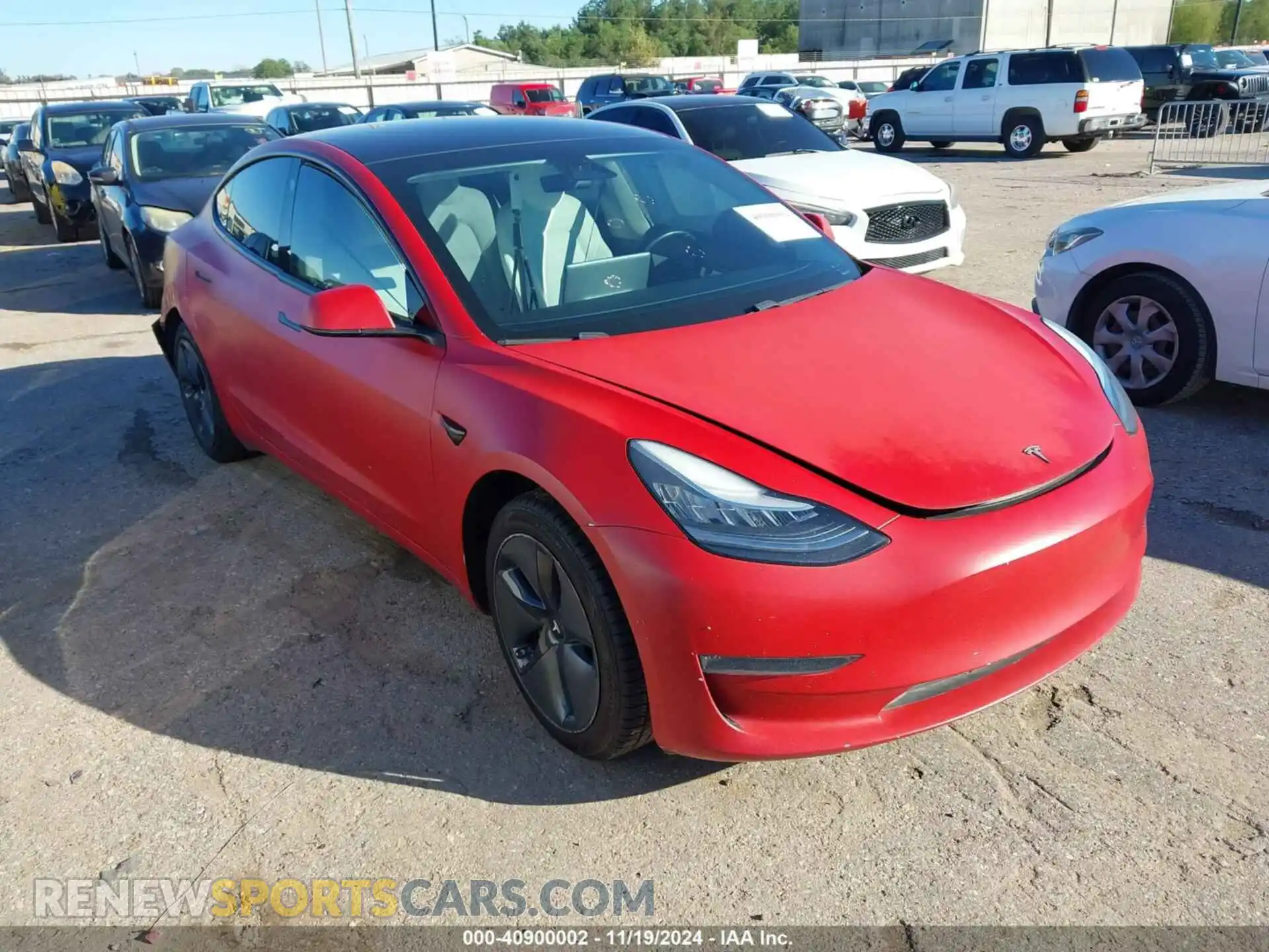 1 fotografías del automóvil dañado 5YJ3E1EA9KF413156 TESLA MODEL 3 2019