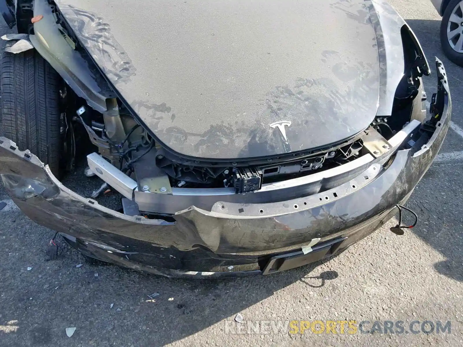 7 Photograph of a damaged car 5YJ3E1EAXKF305161 TESLA MODEL 3 2019
