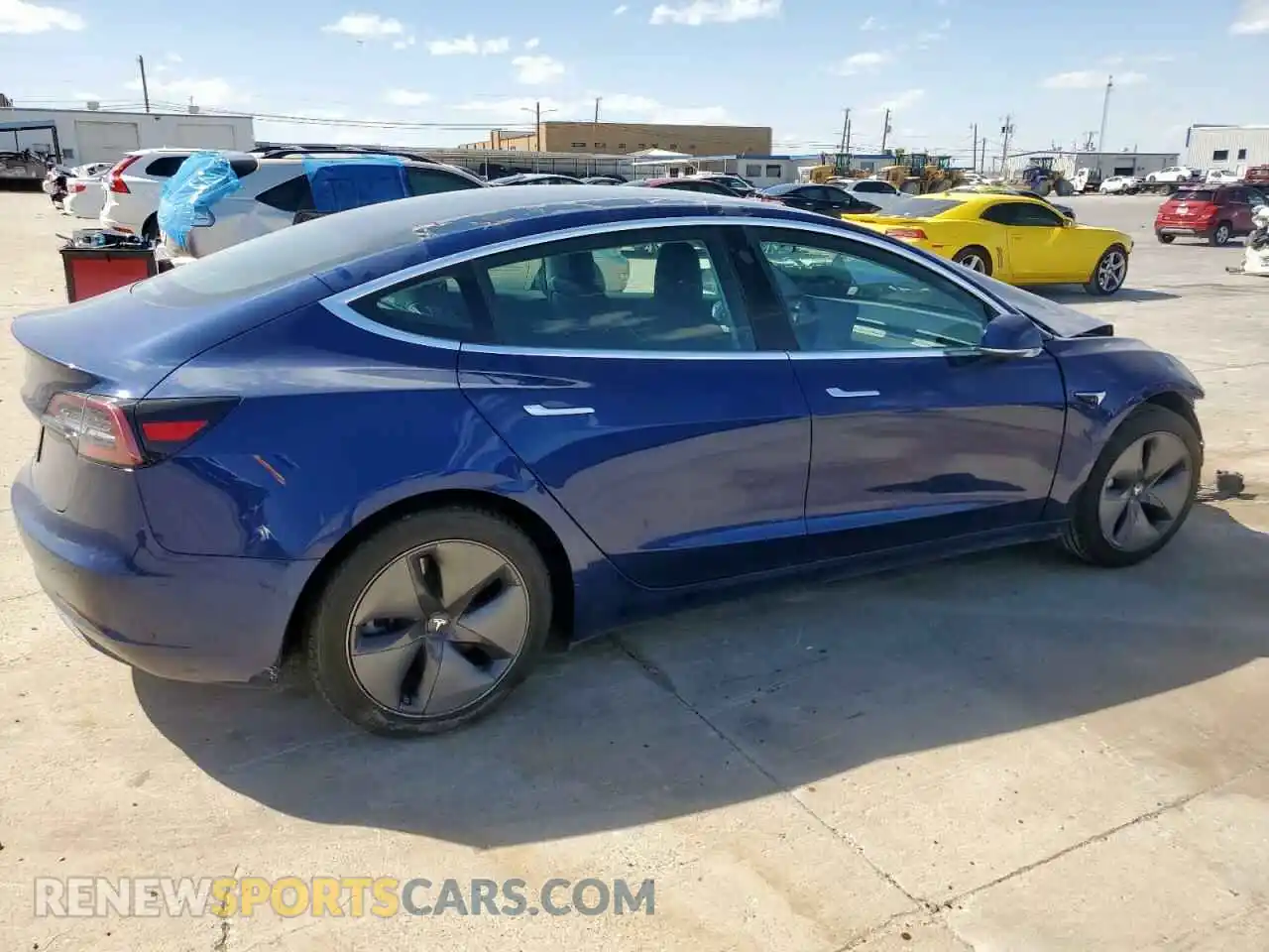 3 Photograph of a damaged car 5YJ3E1EAXKF416583 TESLA MODEL 3 2019