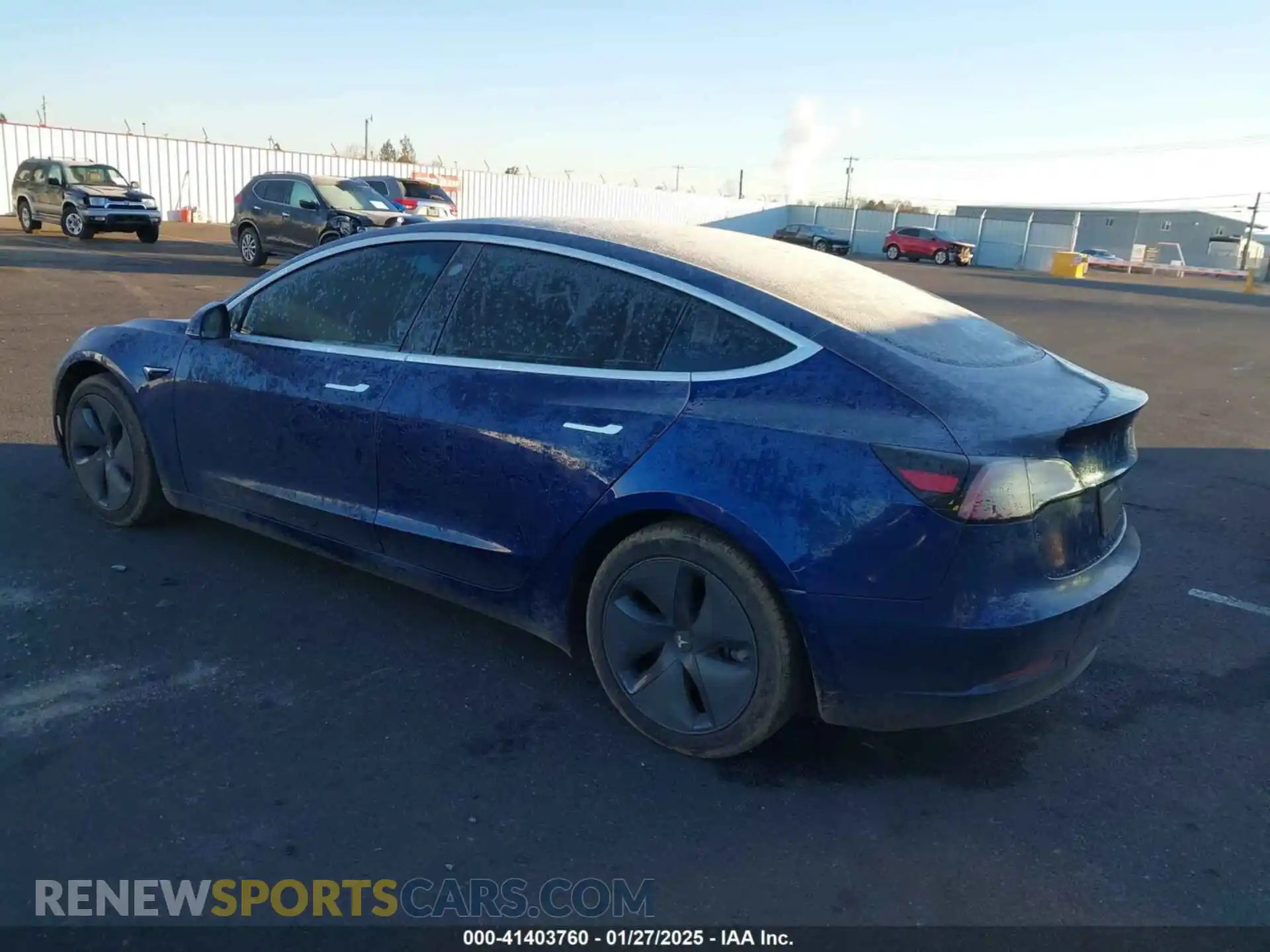 3 Photograph of a damaged car 5YJ3E1EB0KF387877 TESLA MODEL 3 2019