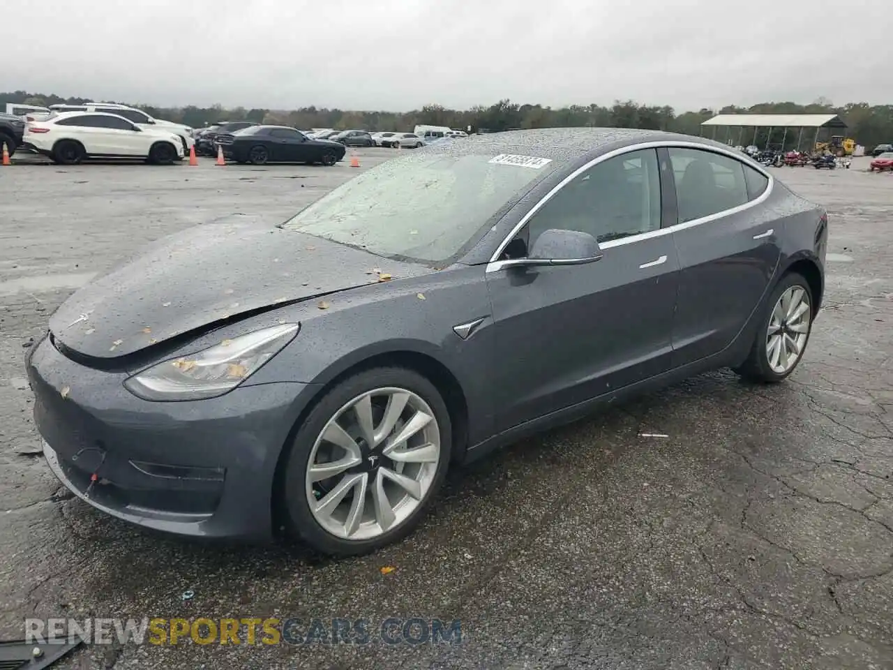 1 fotografías del automóvil dañado 5YJ3E1EB0KF437015 TESLA MODEL 3 2019