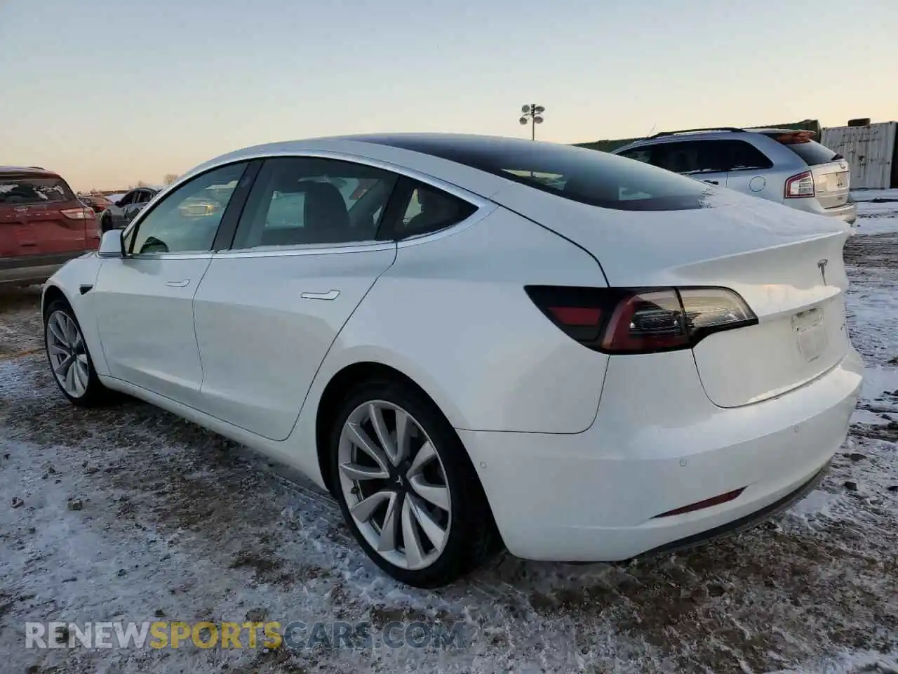 2 Photograph of a damaged car 5YJ3E1EB0KF512442 TESLA MODEL 3 2019