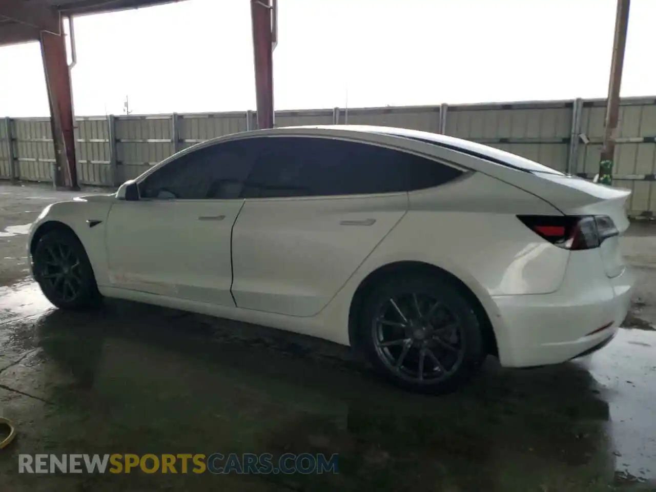 2 Photograph of a damaged car 5YJ3E1EB0KF513168 TESLA MODEL 3 2019