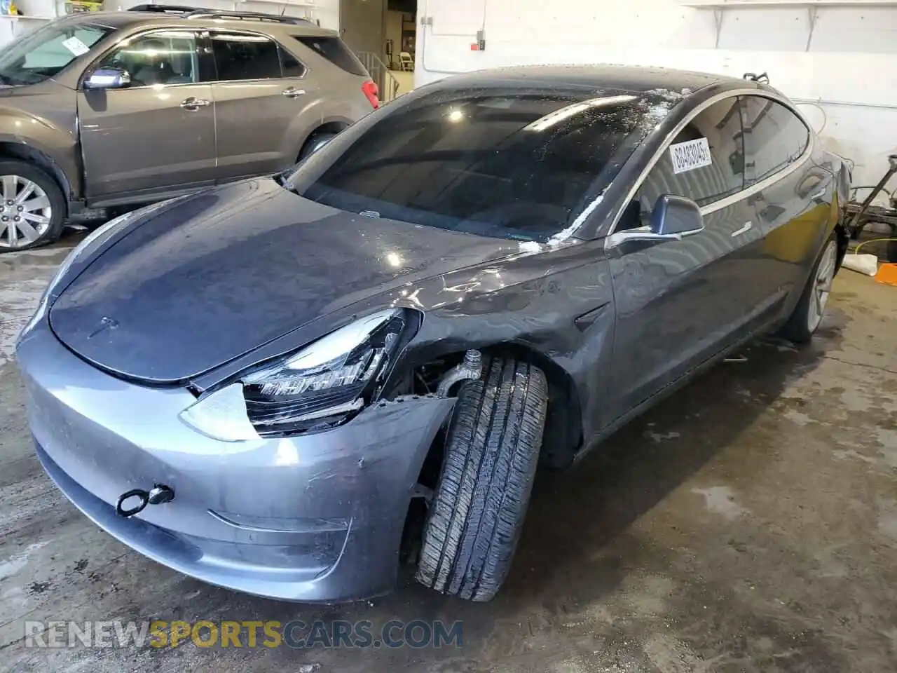 1 Фотография поврежденного автомобиля 5YJ3E1EB1KF389203 TESLA MODEL 3 2019