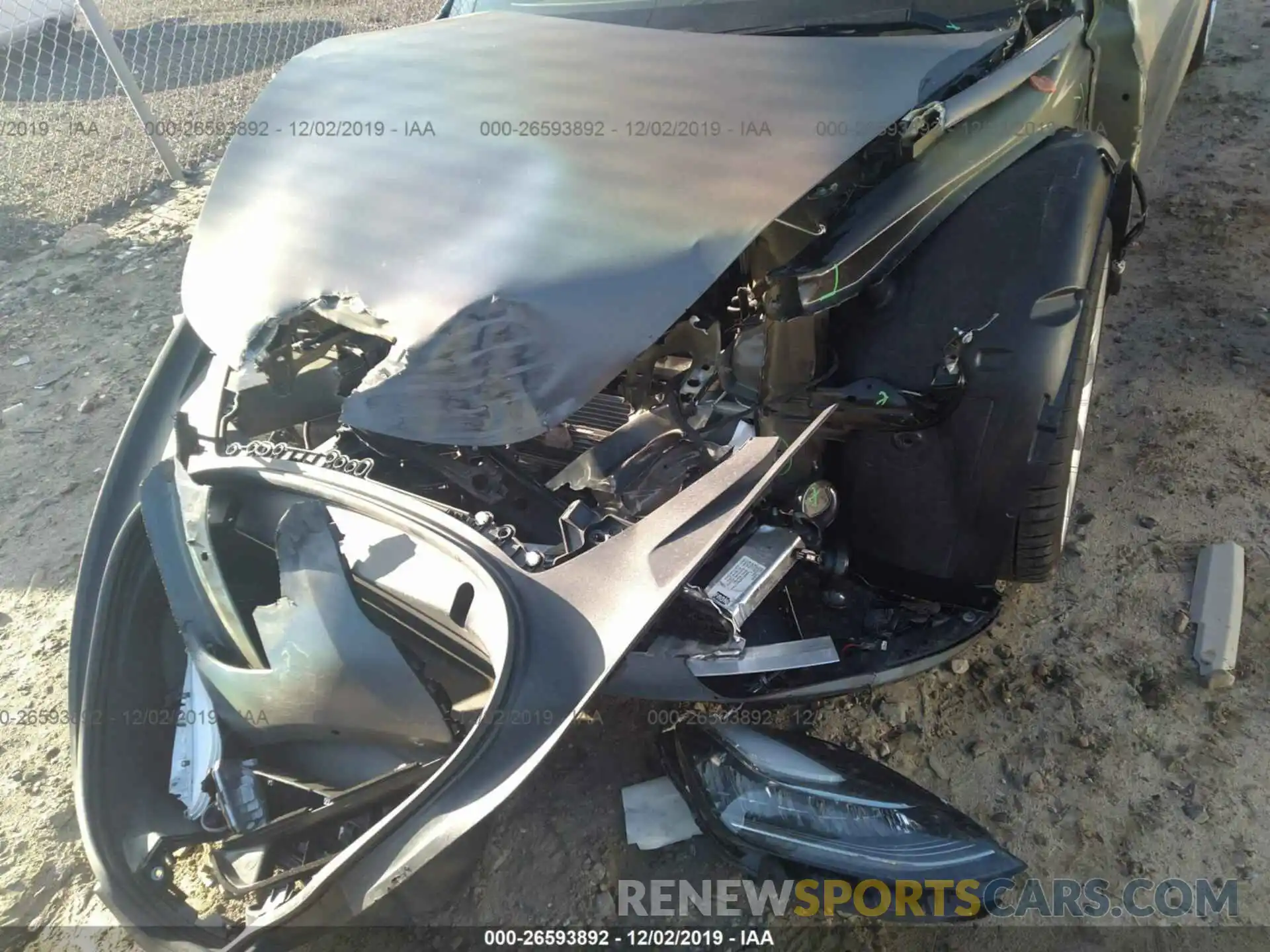 6 Photograph of a damaged car 5YJ3E1EB2KF407336 TESLA MODEL 3 2019
