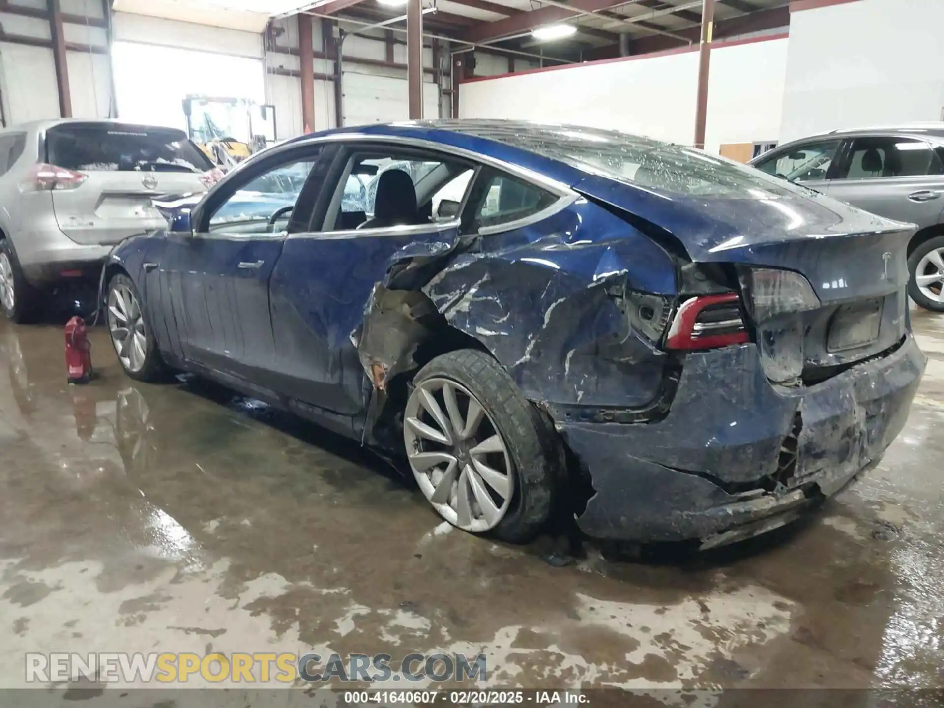 3 Photograph of a damaged car 5YJ3E1EB2KF453877 TESLA MODEL 3 2019