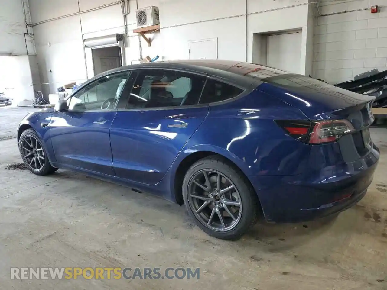2 Photograph of a damaged car 5YJ3E1EB3KF365551 TESLA MODEL 3 2019
