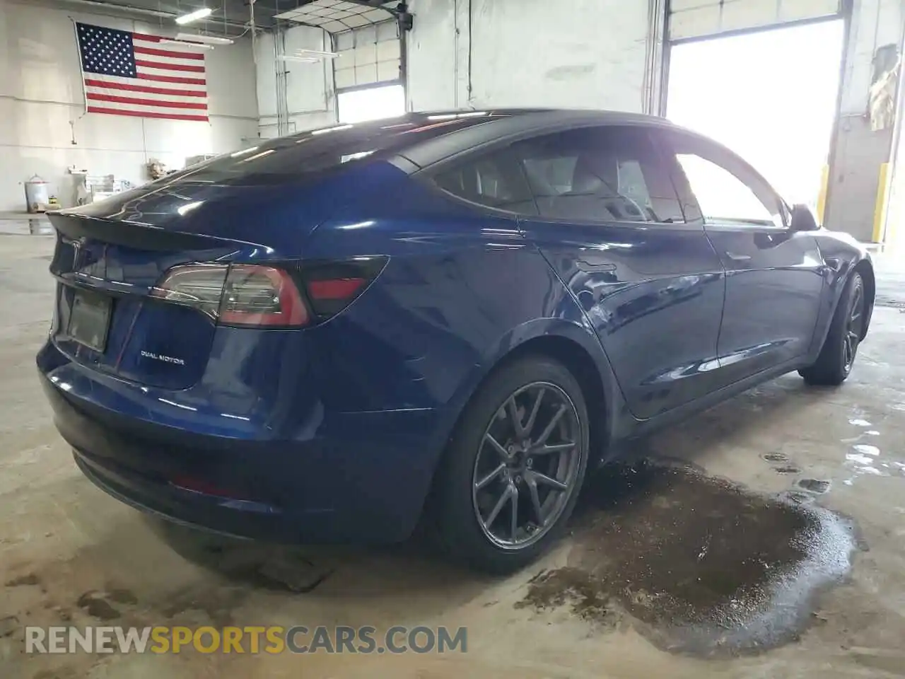 3 Photograph of a damaged car 5YJ3E1EB3KF365551 TESLA MODEL 3 2019