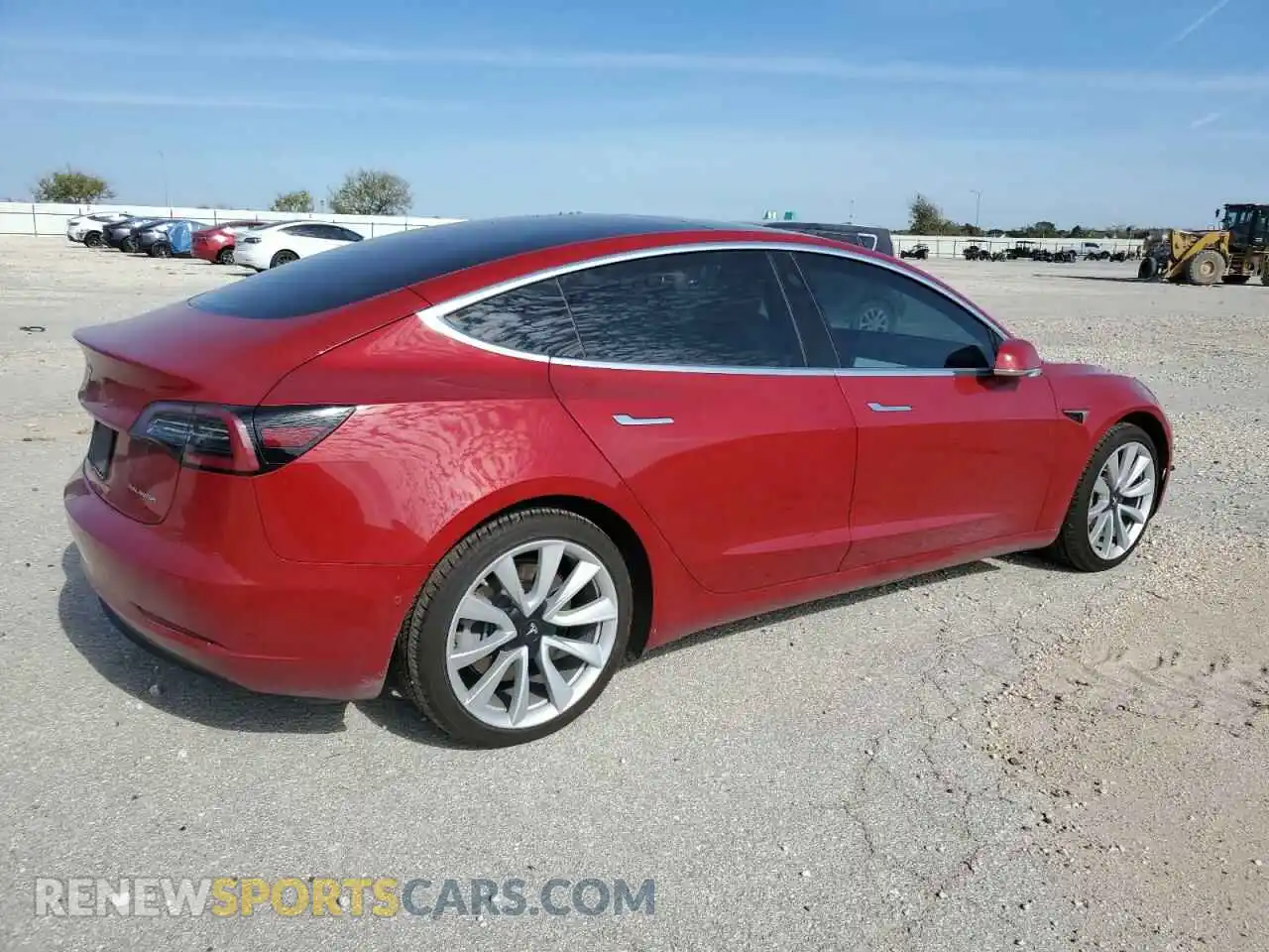 3 Photograph of a damaged car 5YJ3E1EB3KF421777 TESLA MODEL 3 2019