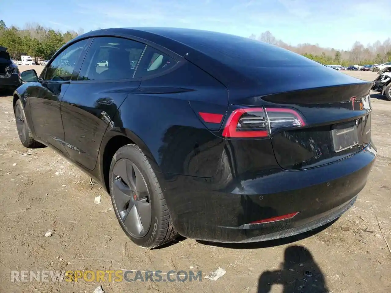 3 Photograph of a damaged car 5YJ3E1EB4KF193420 TESLA MODEL 3 2019