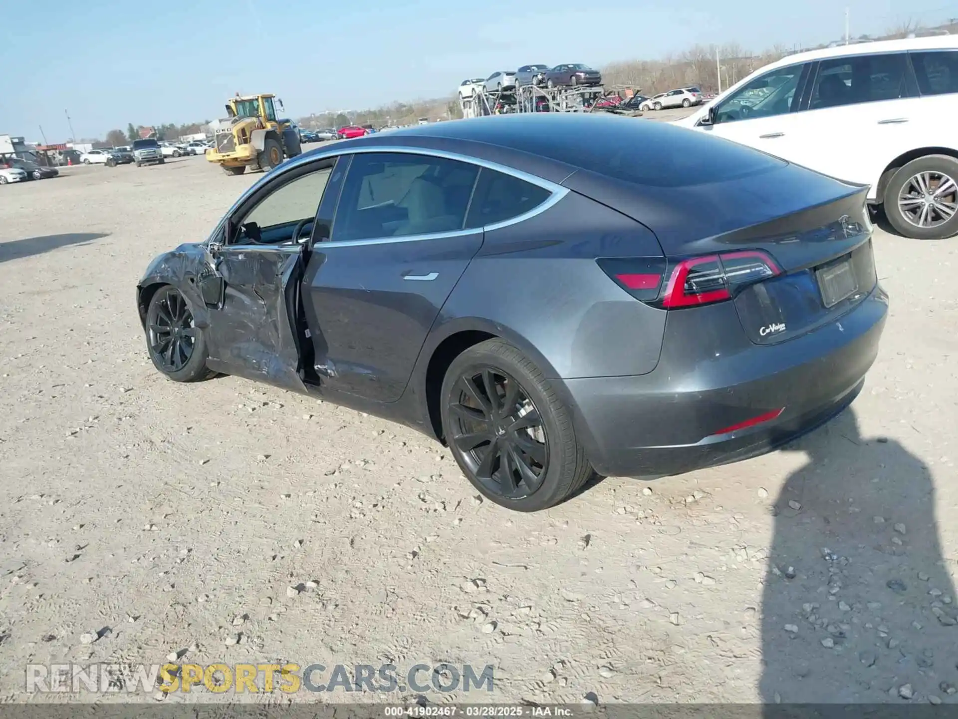 3 Photograph of a damaged car 5YJ3E1EB4KF195538 TESLA MODEL 3 2019