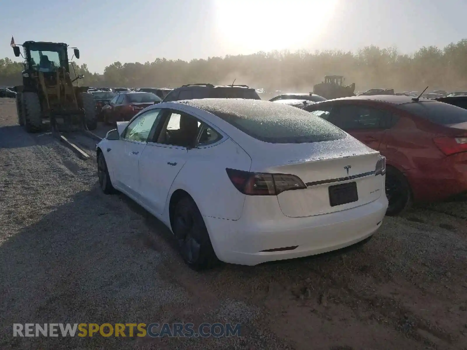 3 Photograph of a damaged car 5YJ3E1EB4KF359550 TESLA MODEL 3 2019