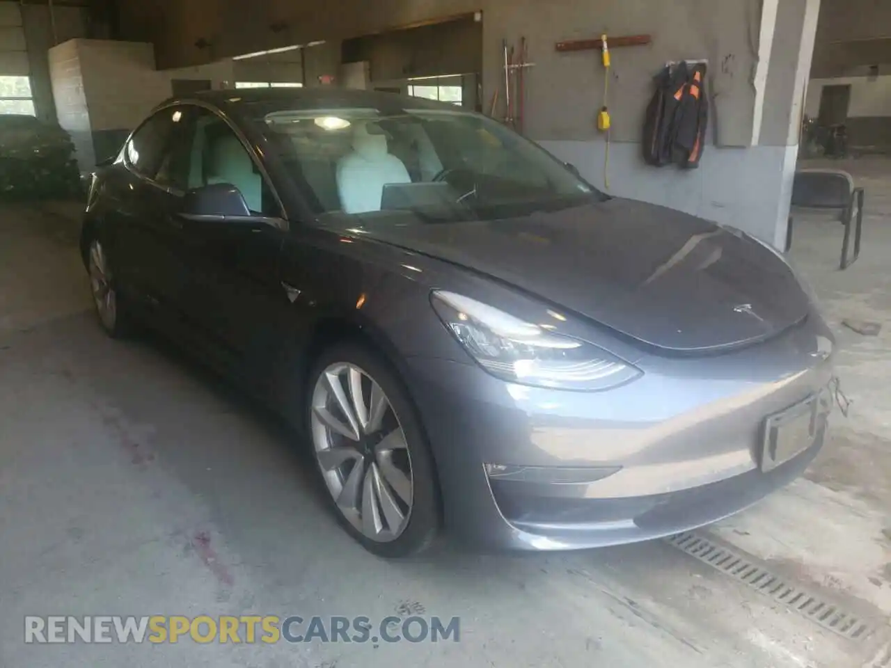 1 fotografías del automóvil dañado 5YJ3E1EB4KF423151 TESLA MODEL 3 2019
