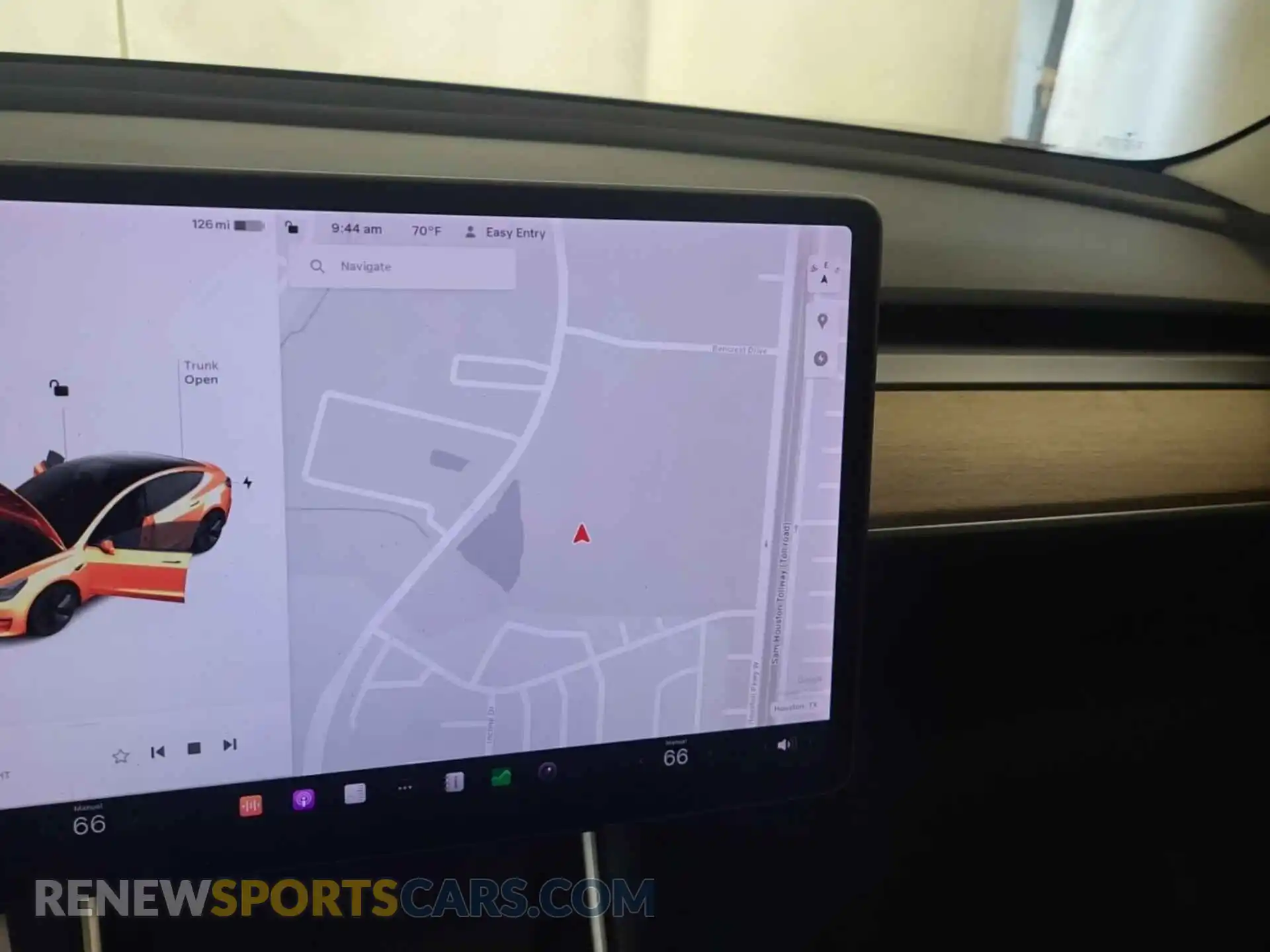 3 fotografías del automóvil dañado 5YJ3E1EB5KF193412 TESLA MODEL 3 2019