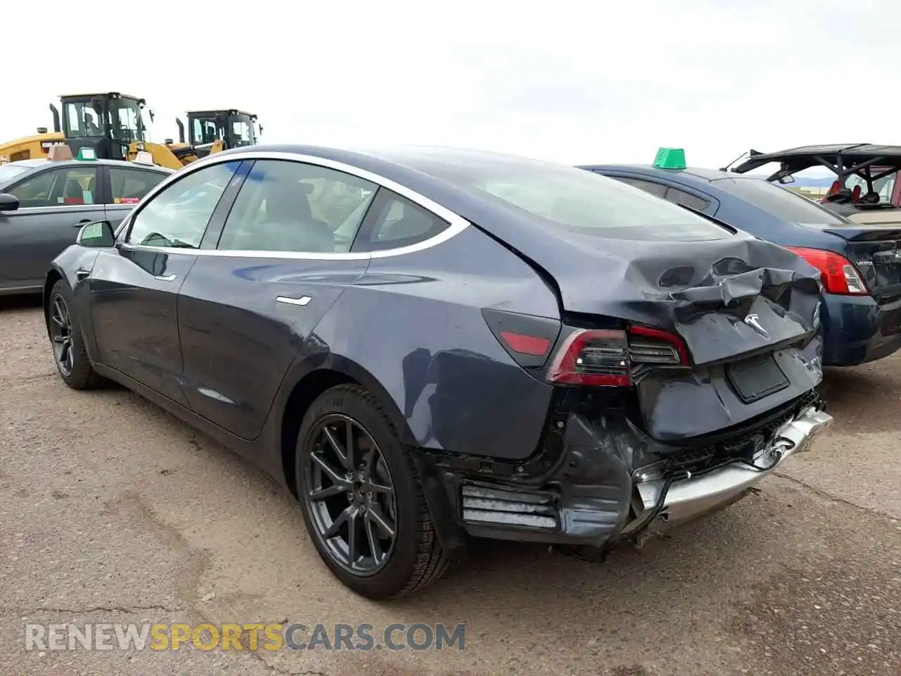 3 Фотография поврежденного автомобиля 5YJ3E1EB5KF386319 TESLA MODEL 3 2019