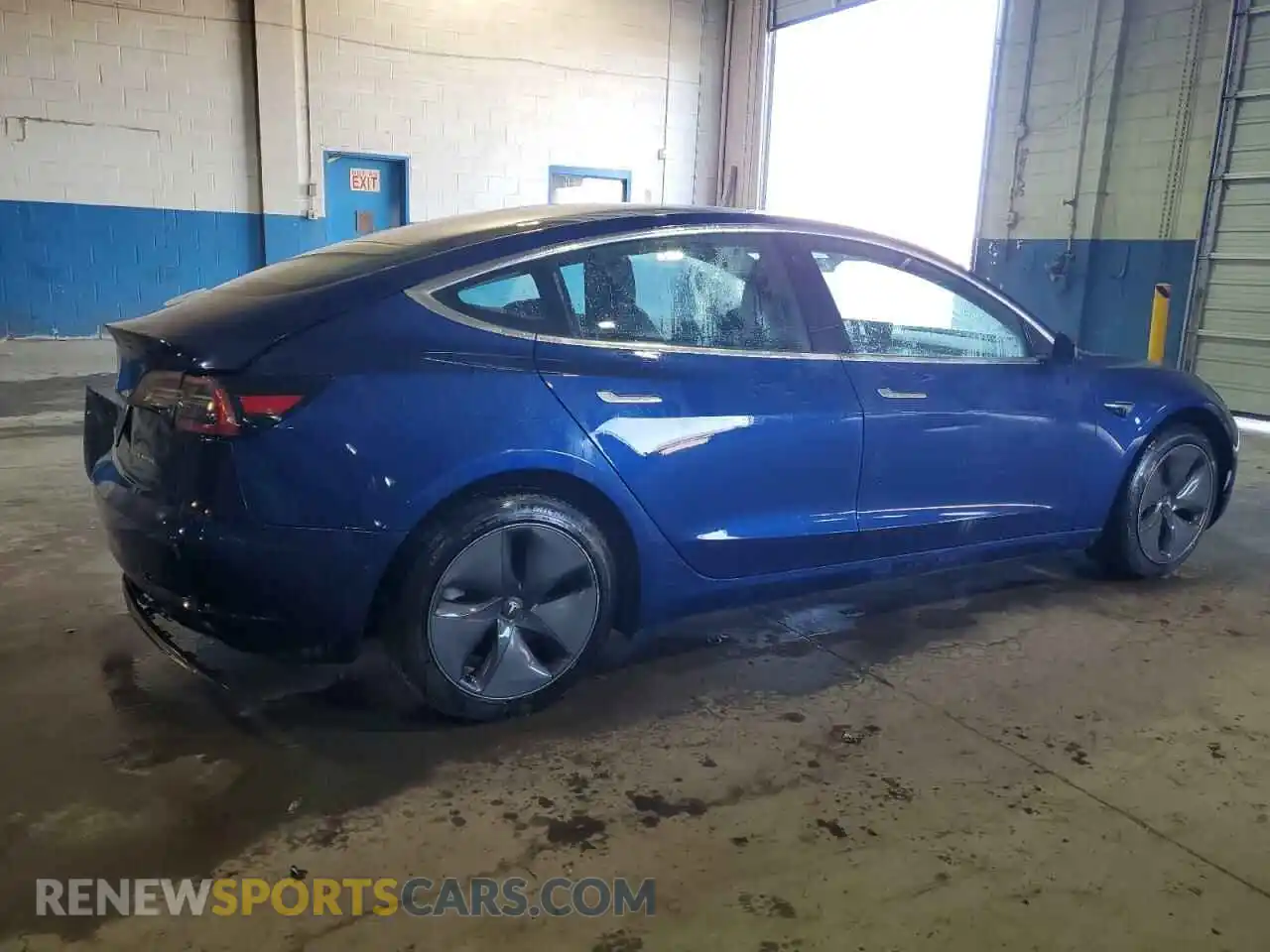 3 Photograph of a damaged car 5YJ3E1EB5KF452772 TESLA MODEL 3 2019