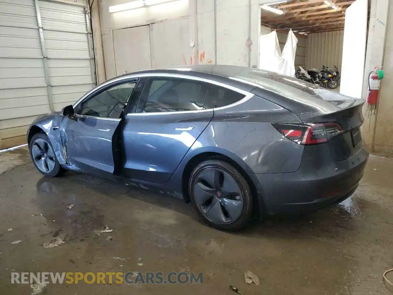 2 Photograph of a damaged car 5YJ3E1EB5KF453064 TESLA MODEL 3 2019