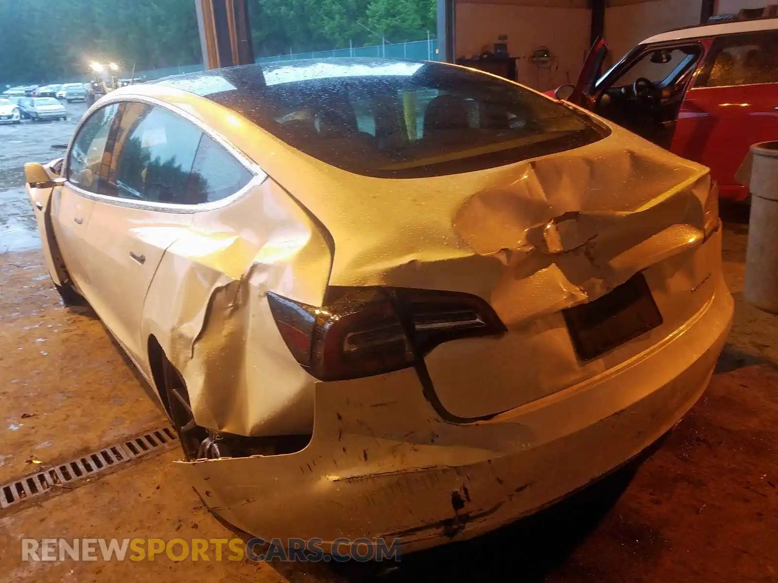 3 Photograph of a damaged car 5YJ3E1EB5KF494018 TESLA MODEL 3 2019